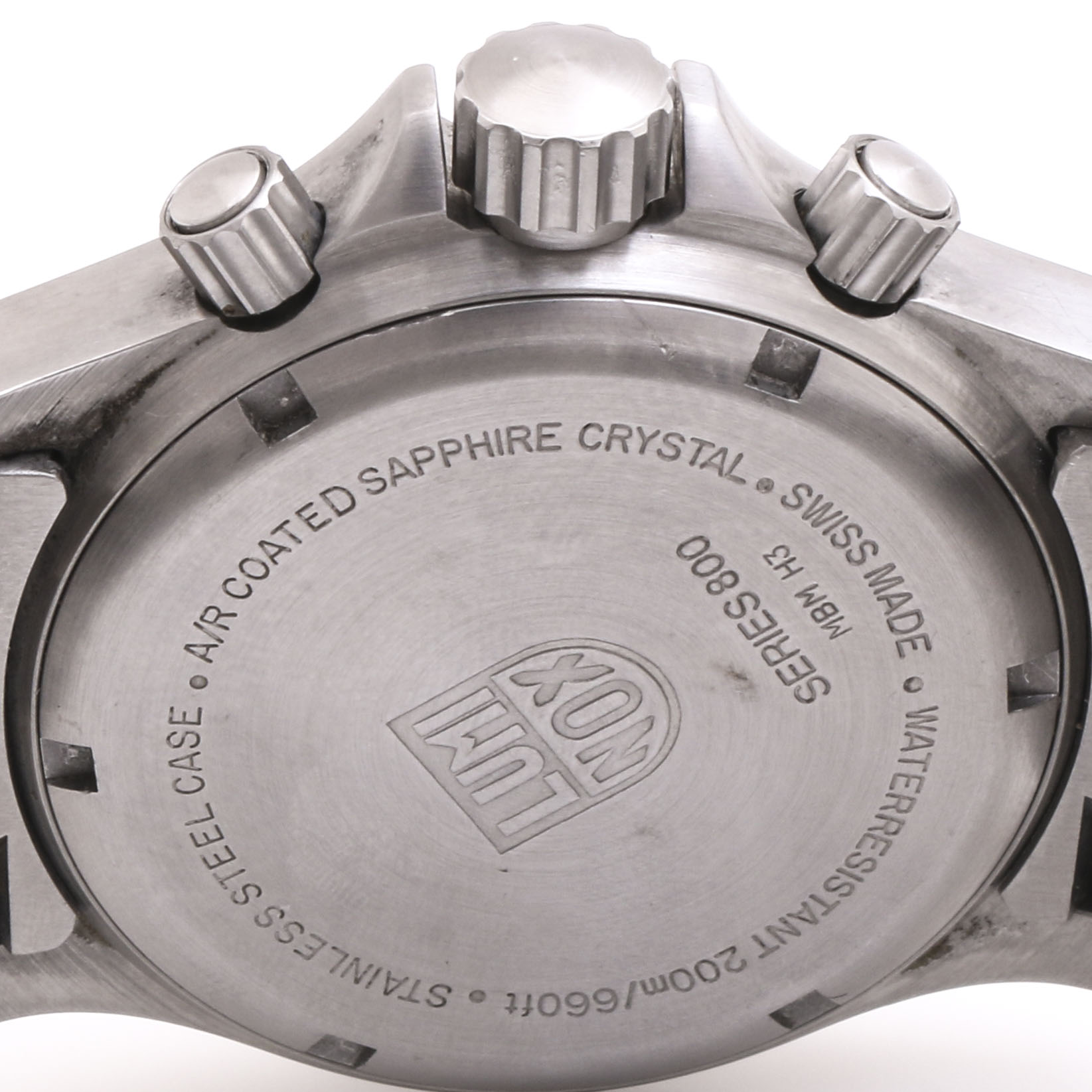 Lumi Nox Stainless Steel Watch