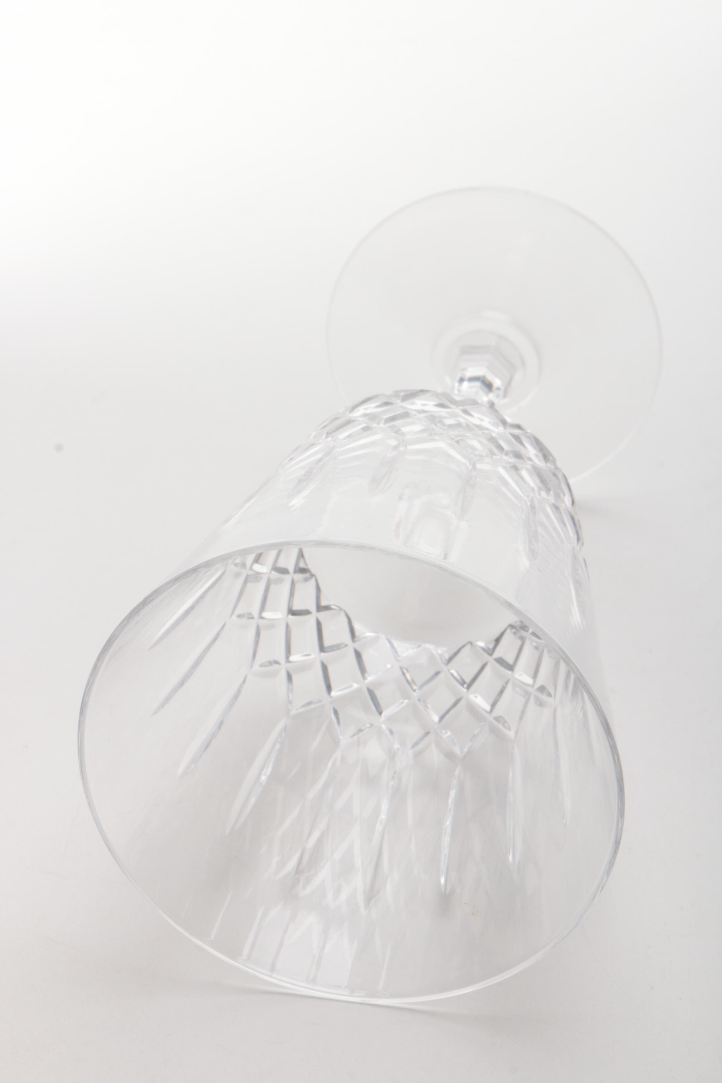 French Crystal Wine Glasses