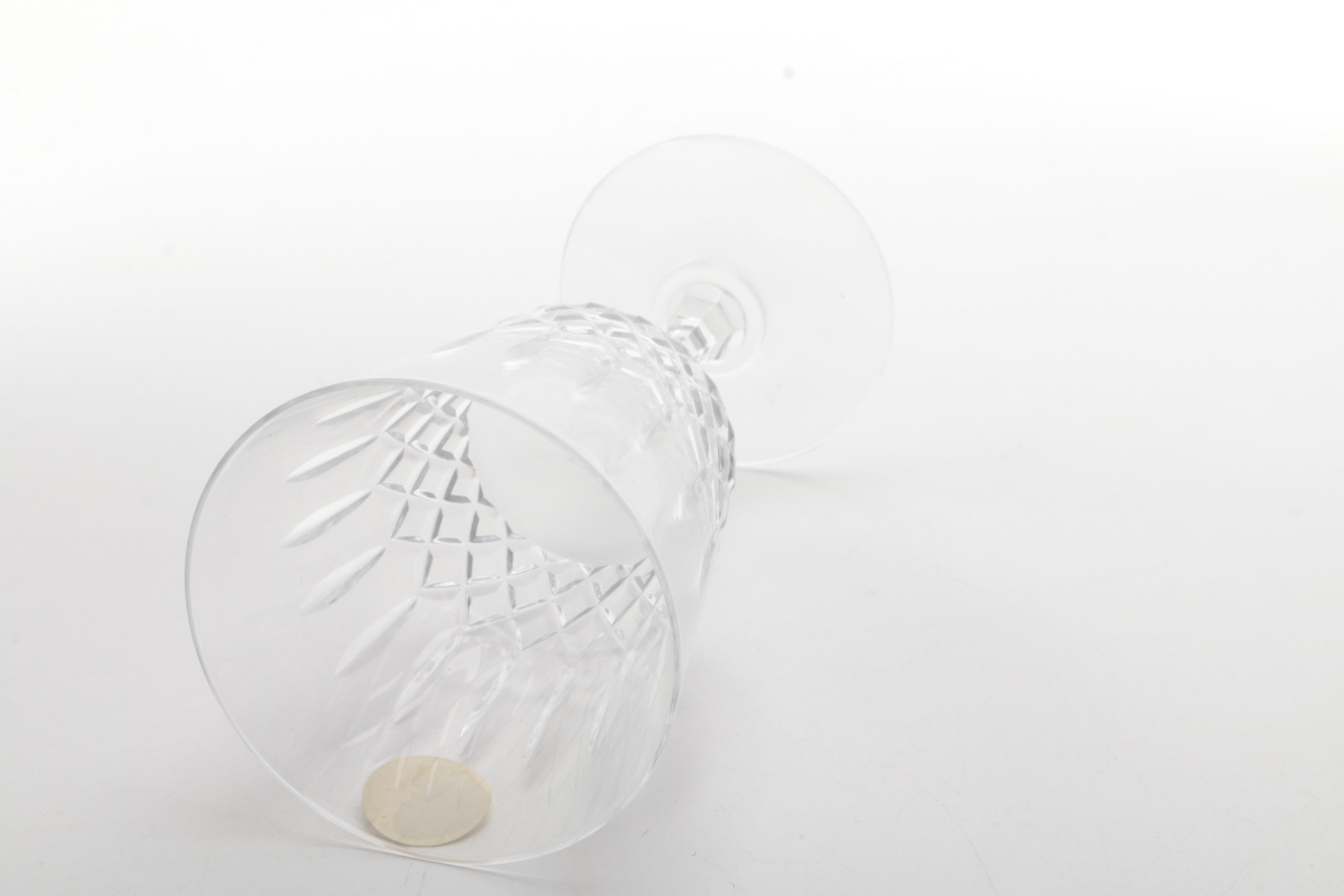 French Crystal Wine Glasses