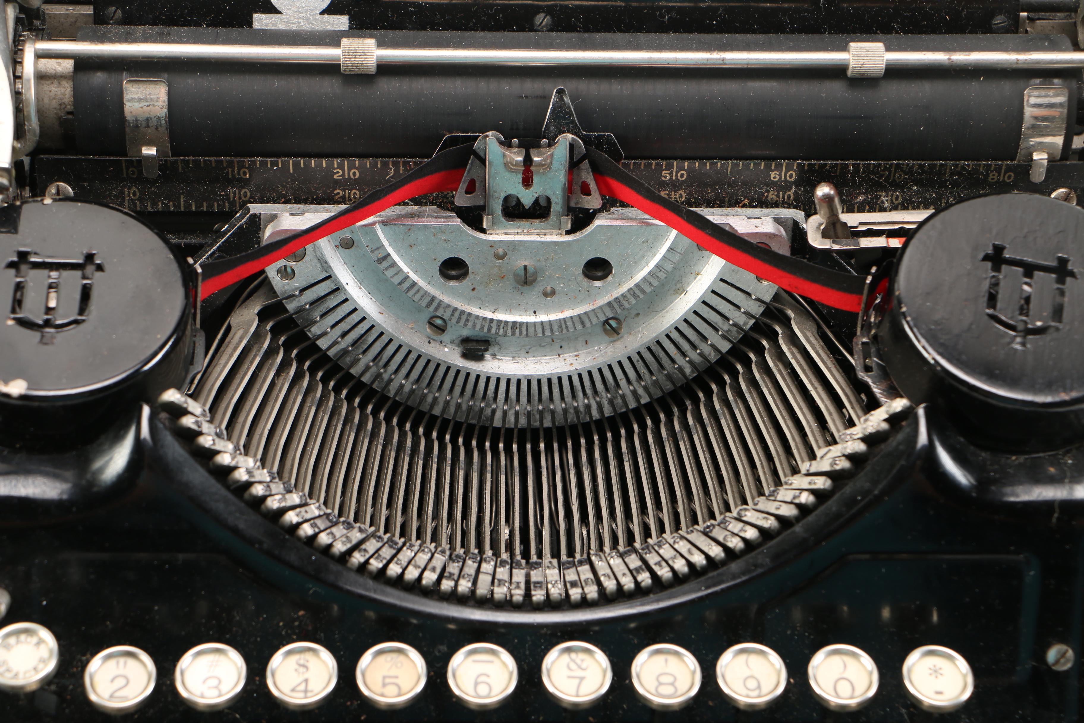 Vintage Underwood  4 Bank Typewriter