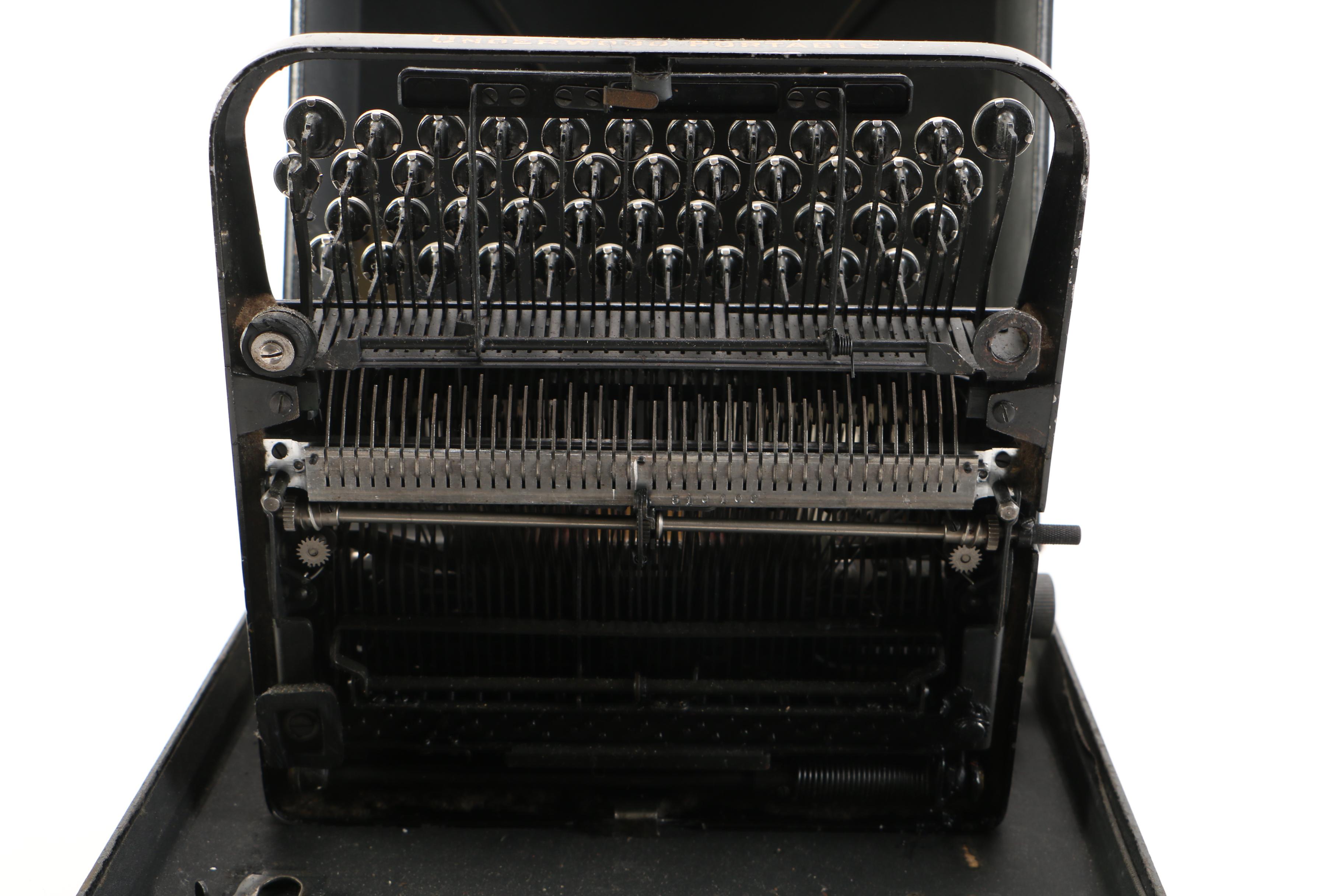 Vintage Underwood  4 Bank Typewriter