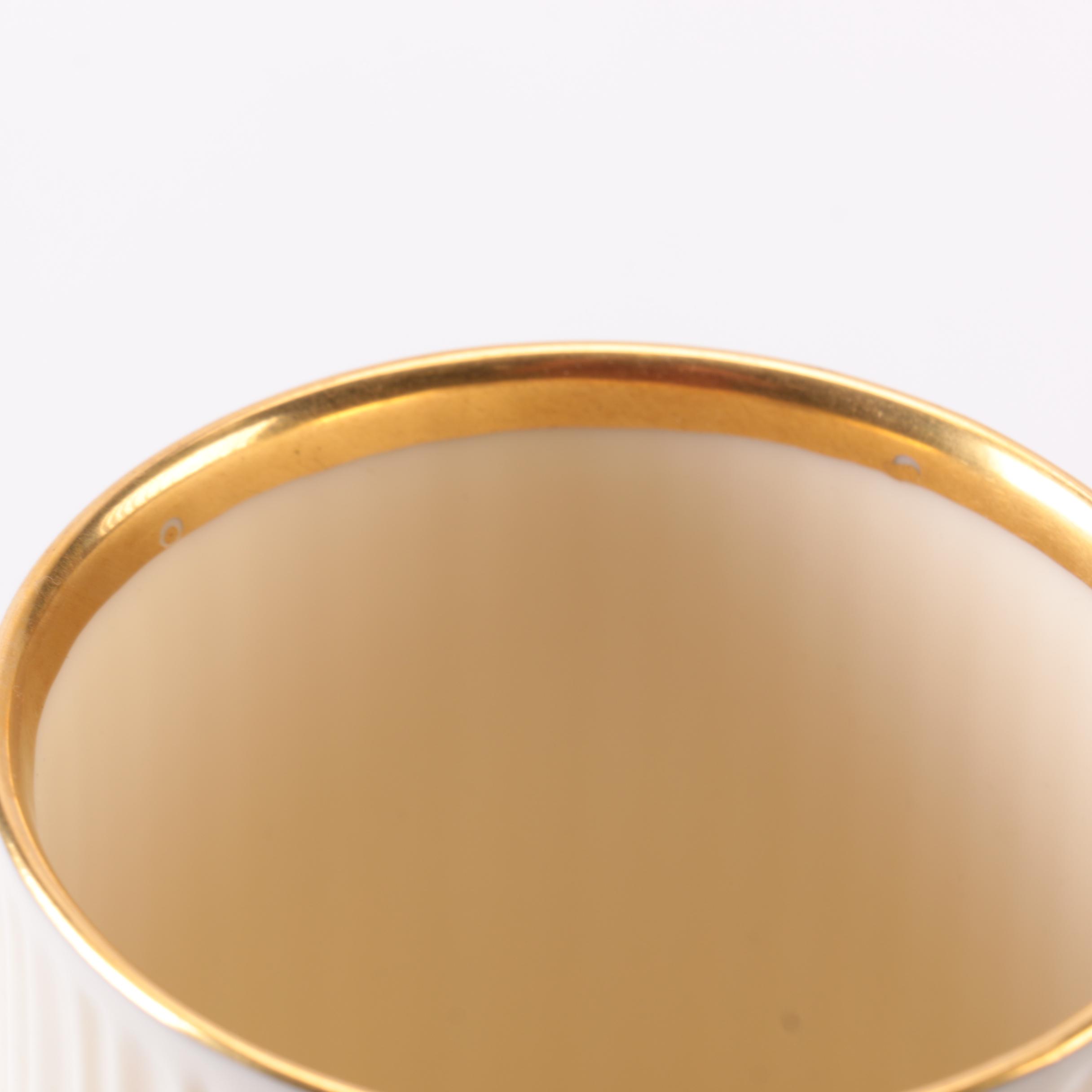 Lenox Vase With 24K Gold Rim