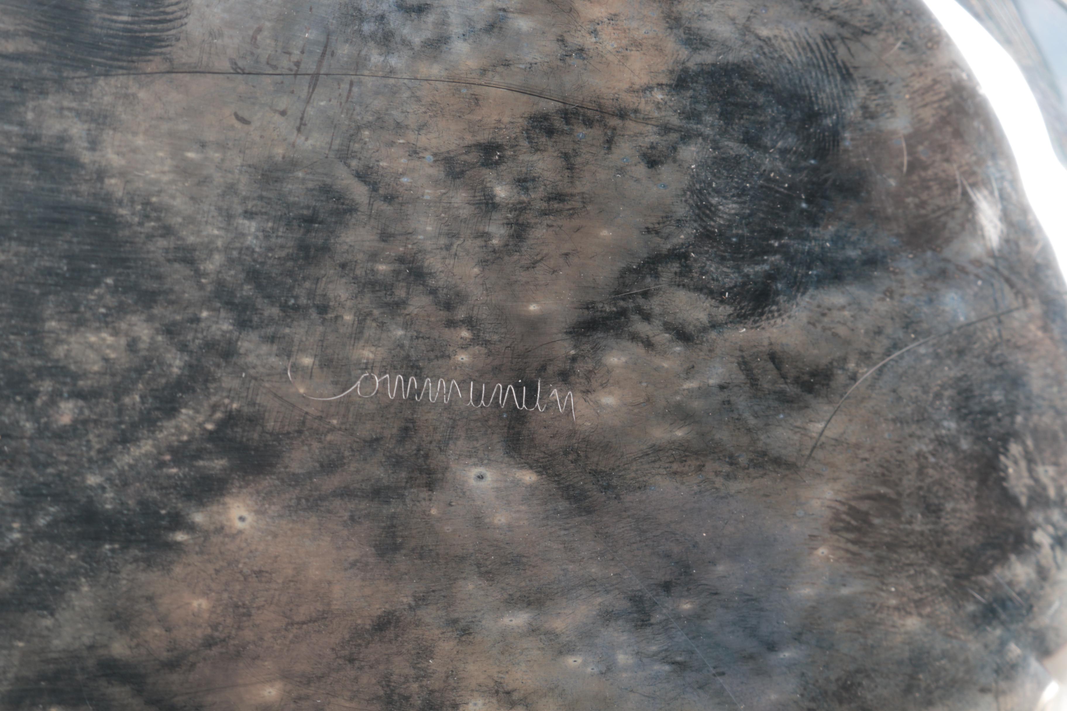 Collection of Knives and Silver Plate Serving Pieces