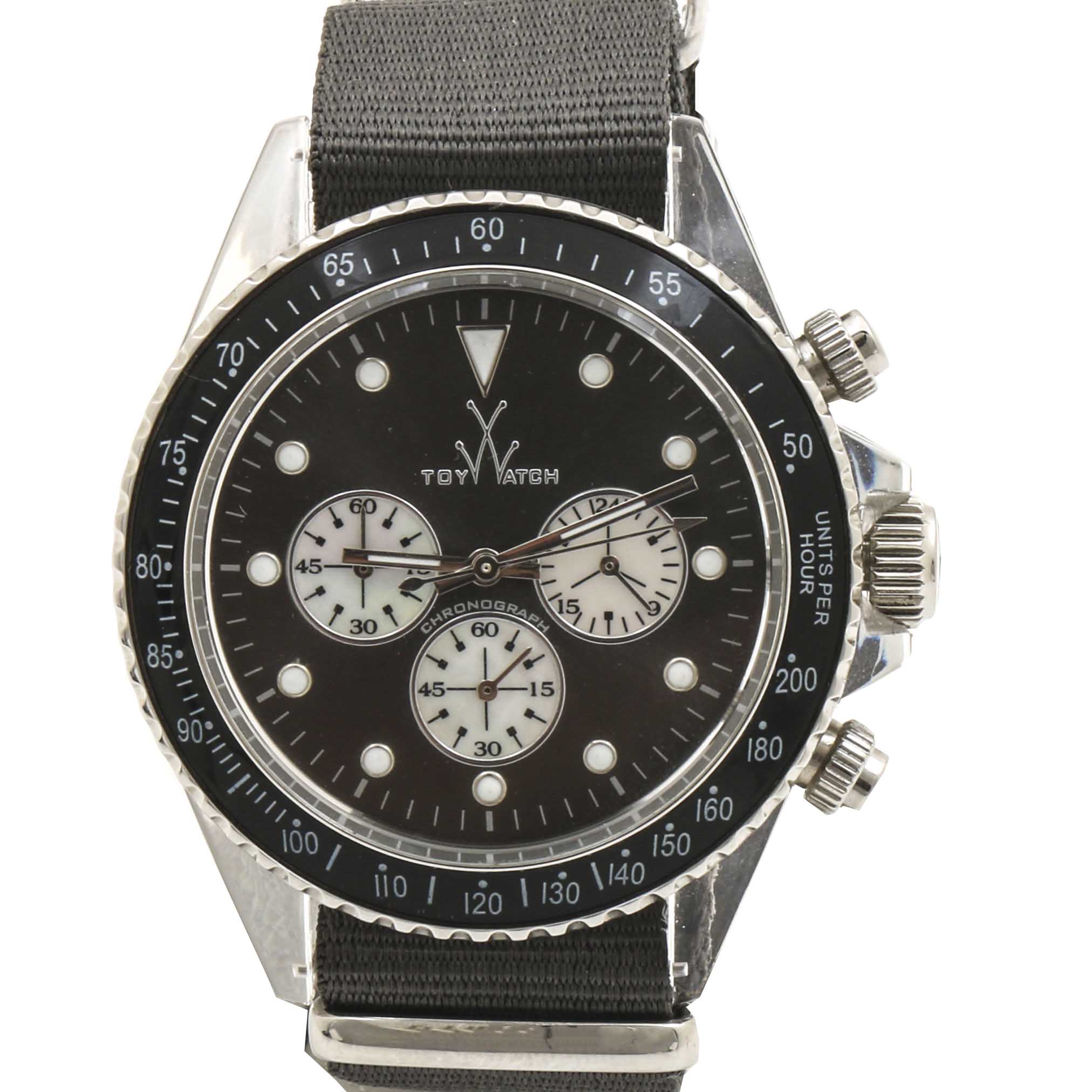 Toy Watch Chronograph Watch Featuring a Mother of Pearl Dial