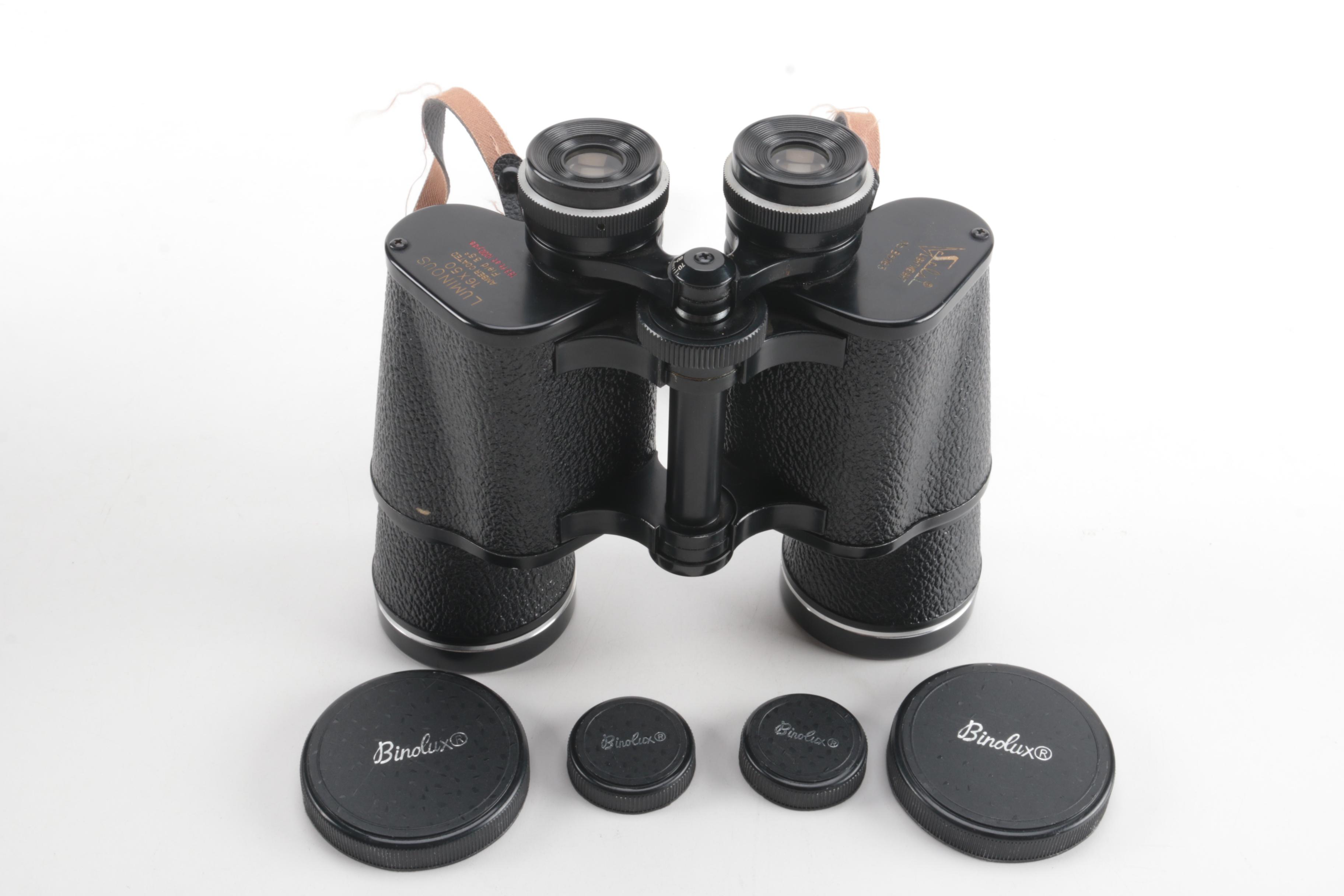 Sharper Image Spotting Scope and Binolux Binoculars