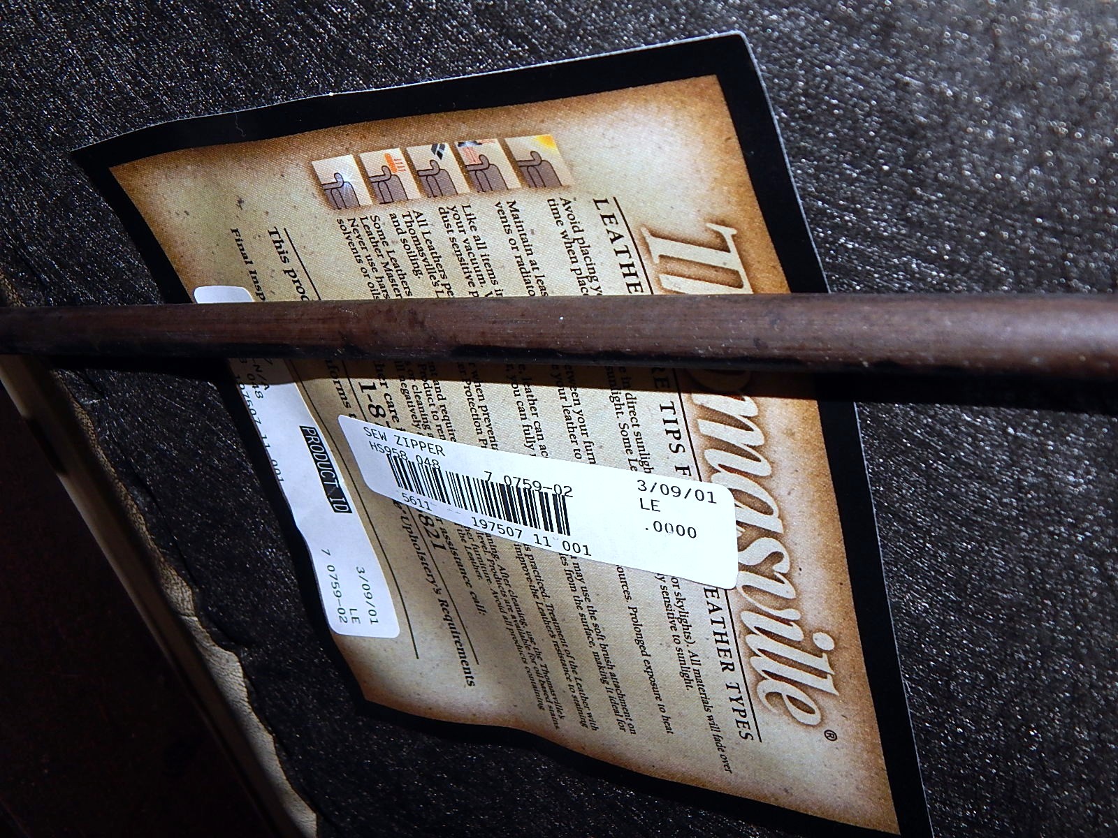 Thomasville Leather Daybed With Metal Frame