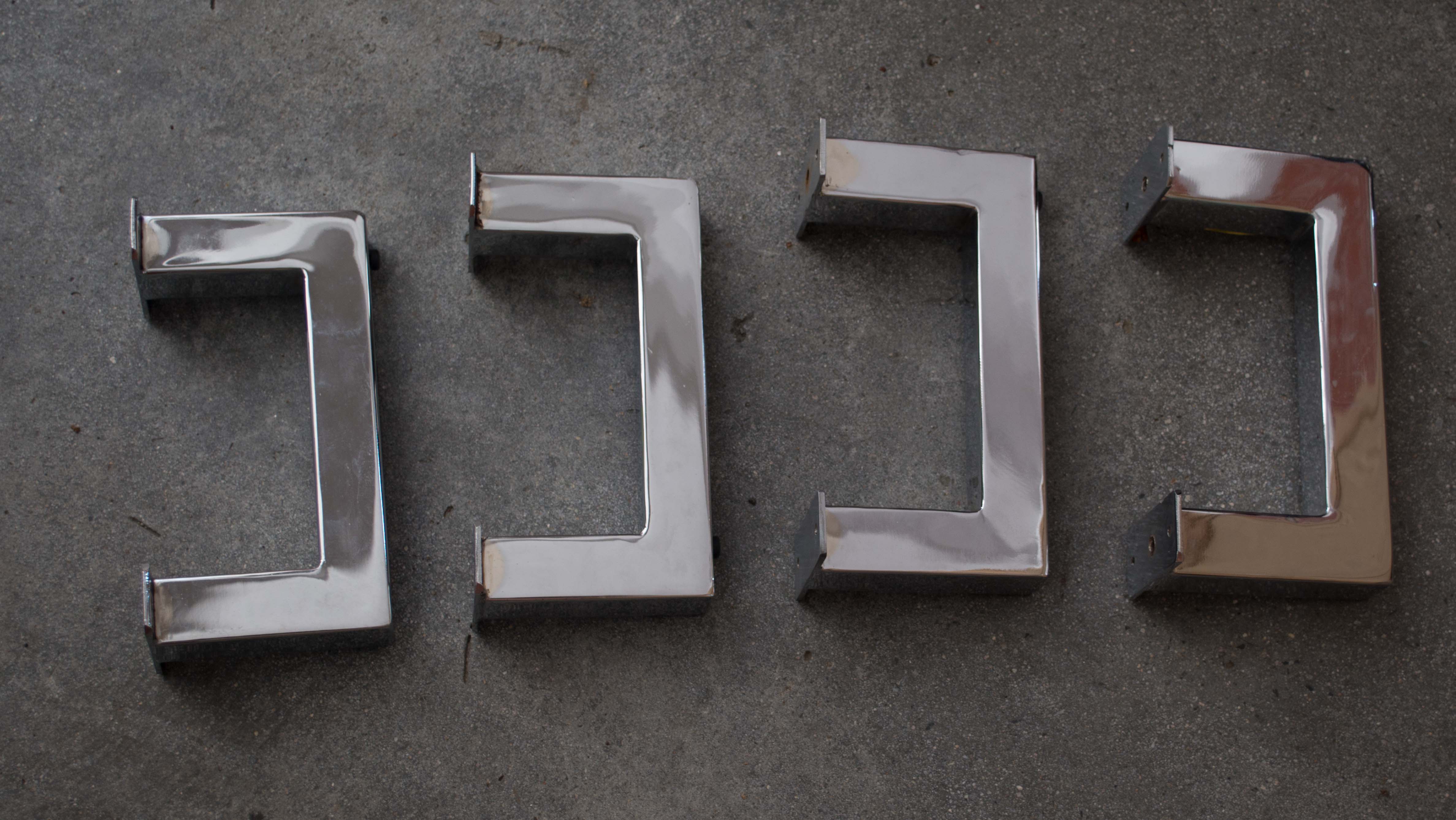 "UFO" Leather Loveseat by Cellini