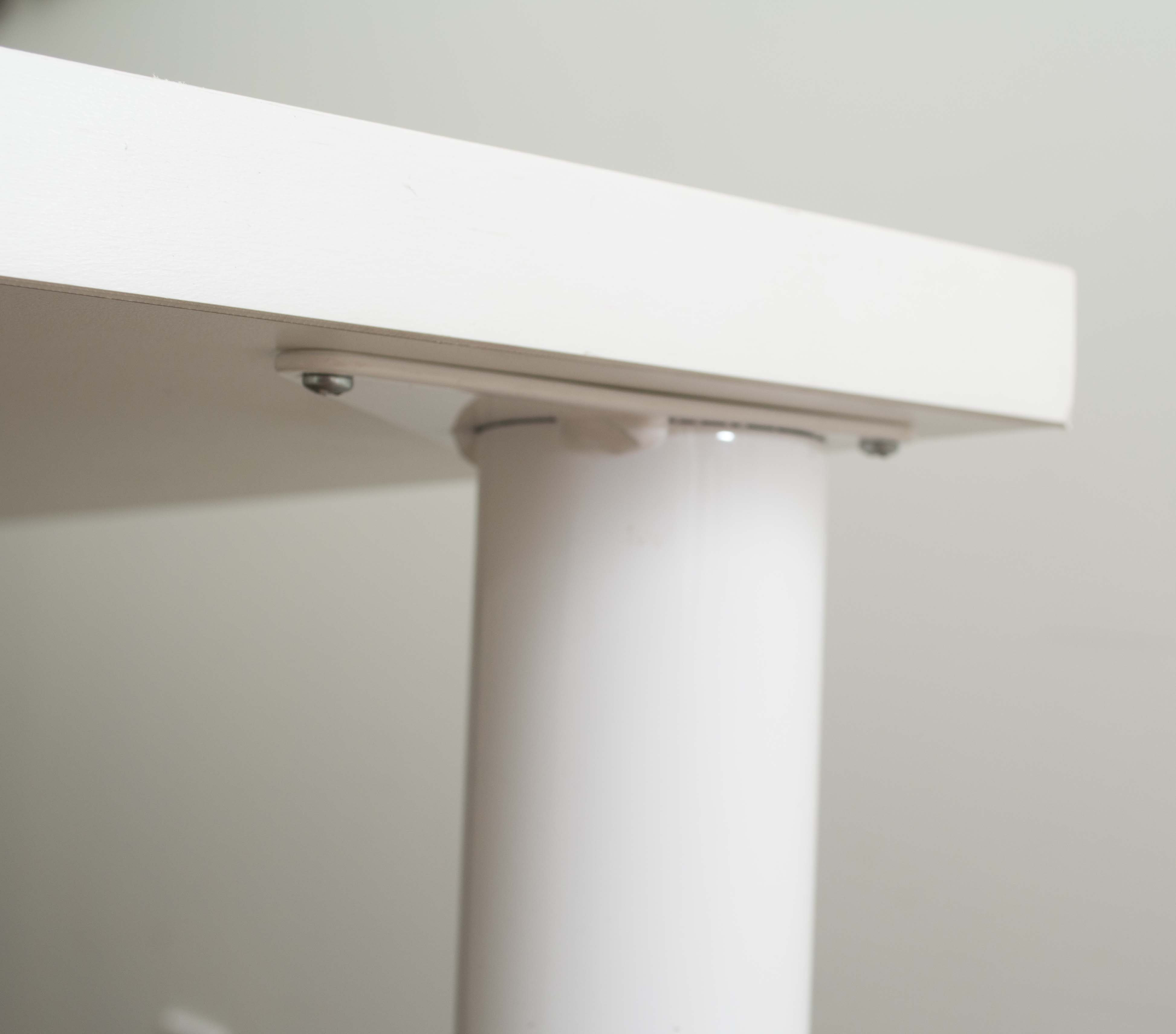 White Laminate Table