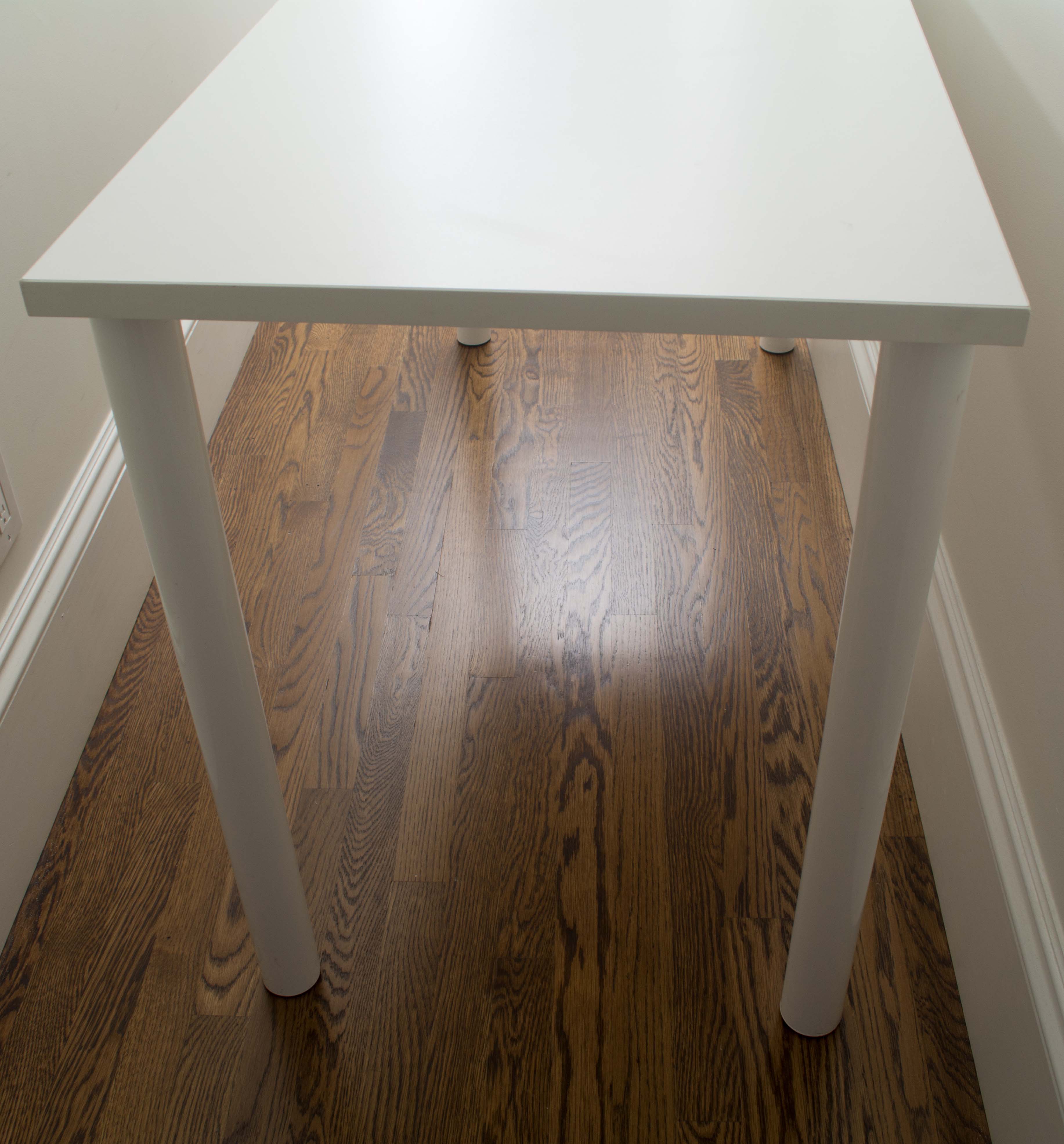 White Laminate Table