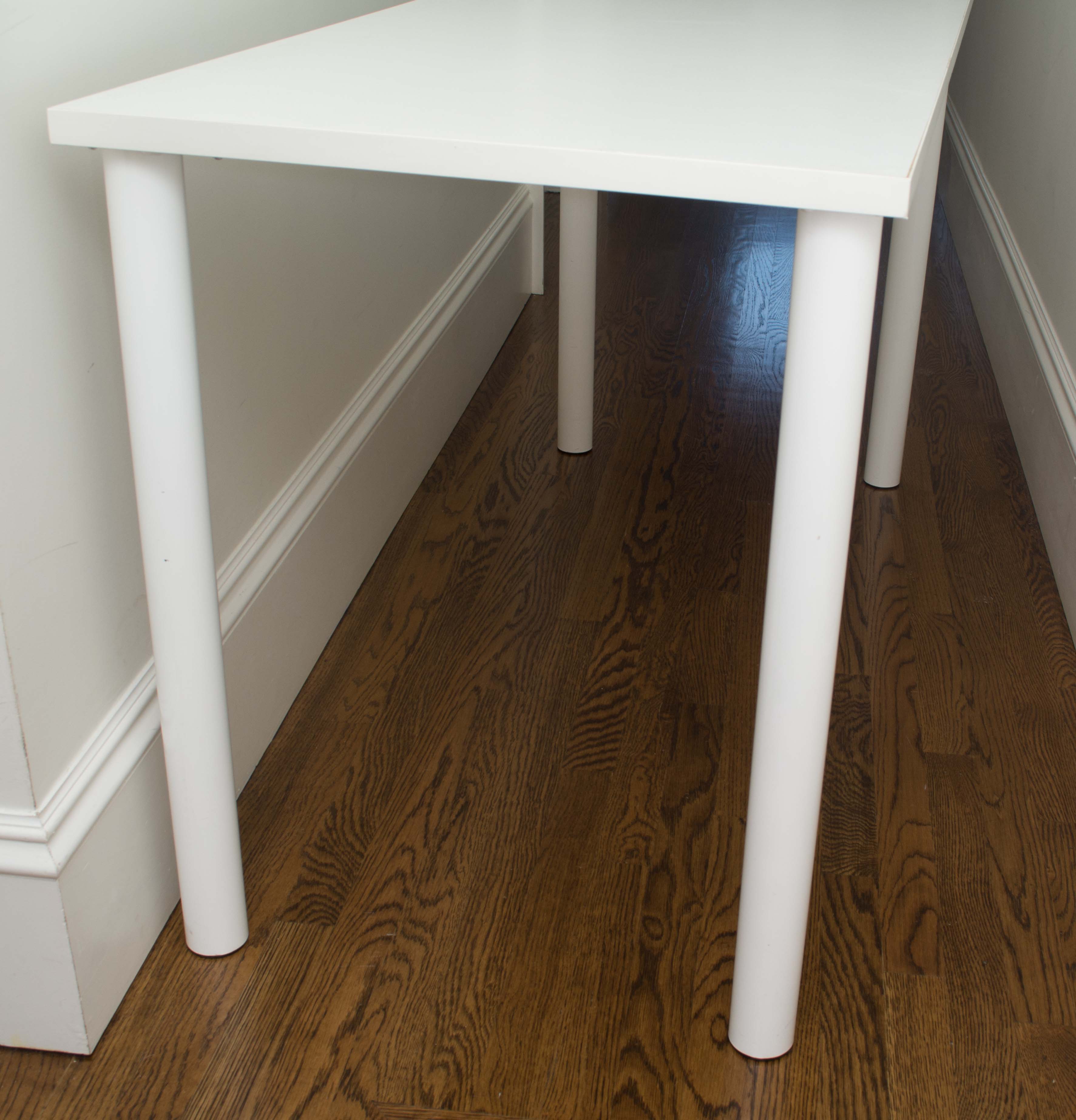 White Laminate Table