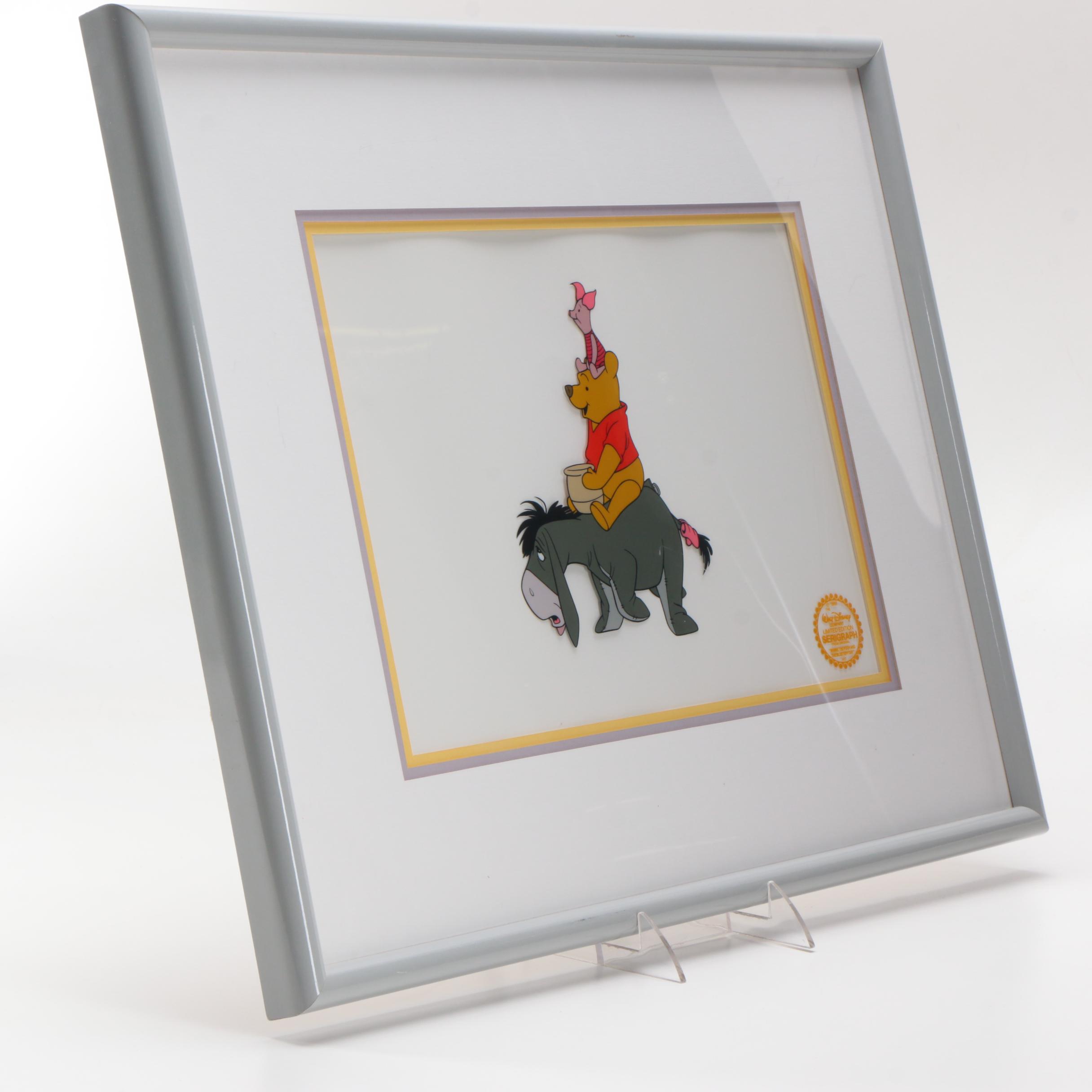 Walt Disney Serigraph Cell from "Winnie The Pooh and The Blustery Day"