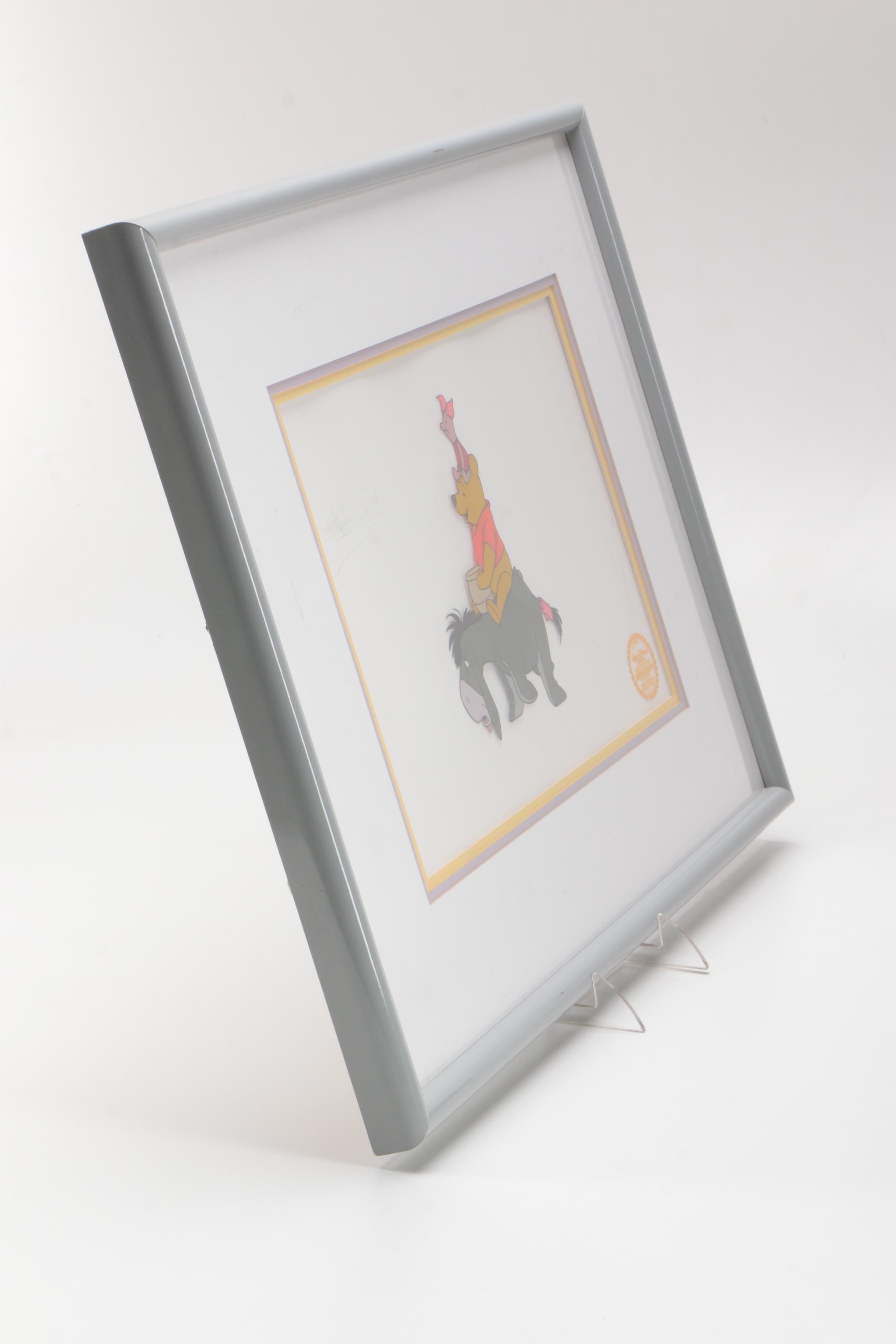 Walt Disney Serigraph Cell from "Winnie The Pooh and The Blustery Day"