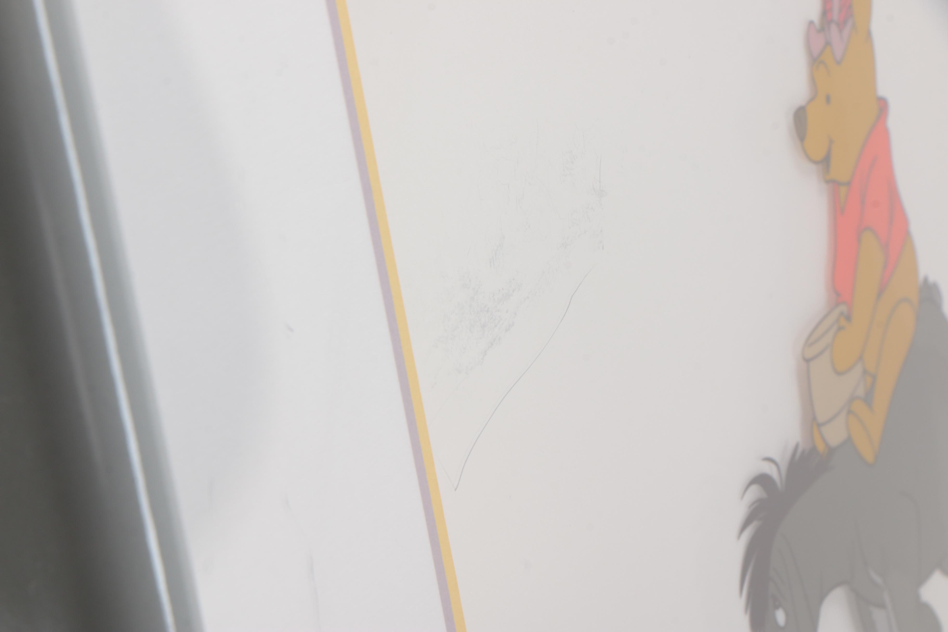 Walt Disney Serigraph Cell from "Winnie The Pooh and The Blustery Day"