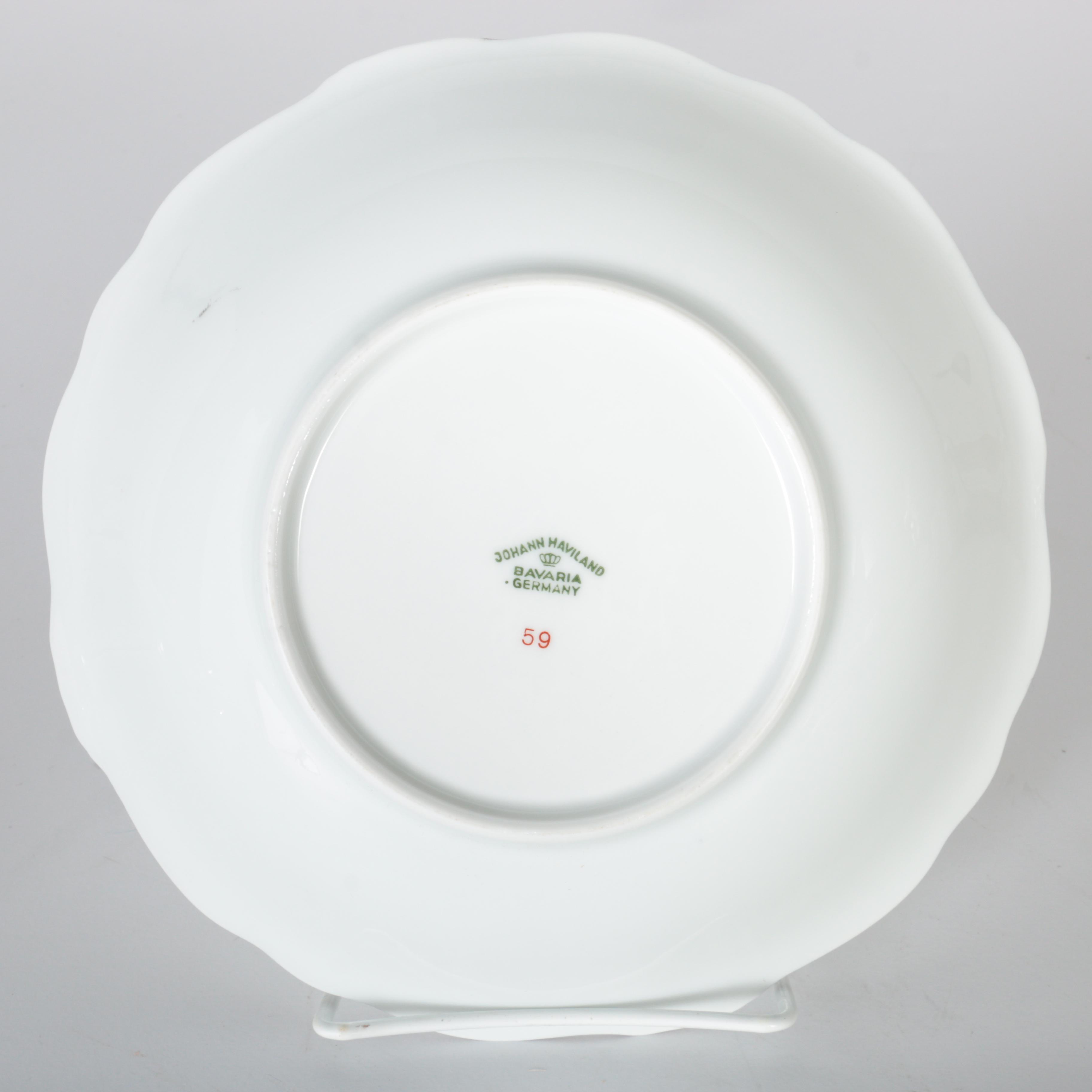 Johann Haviland German "Blue Garland" Tableware