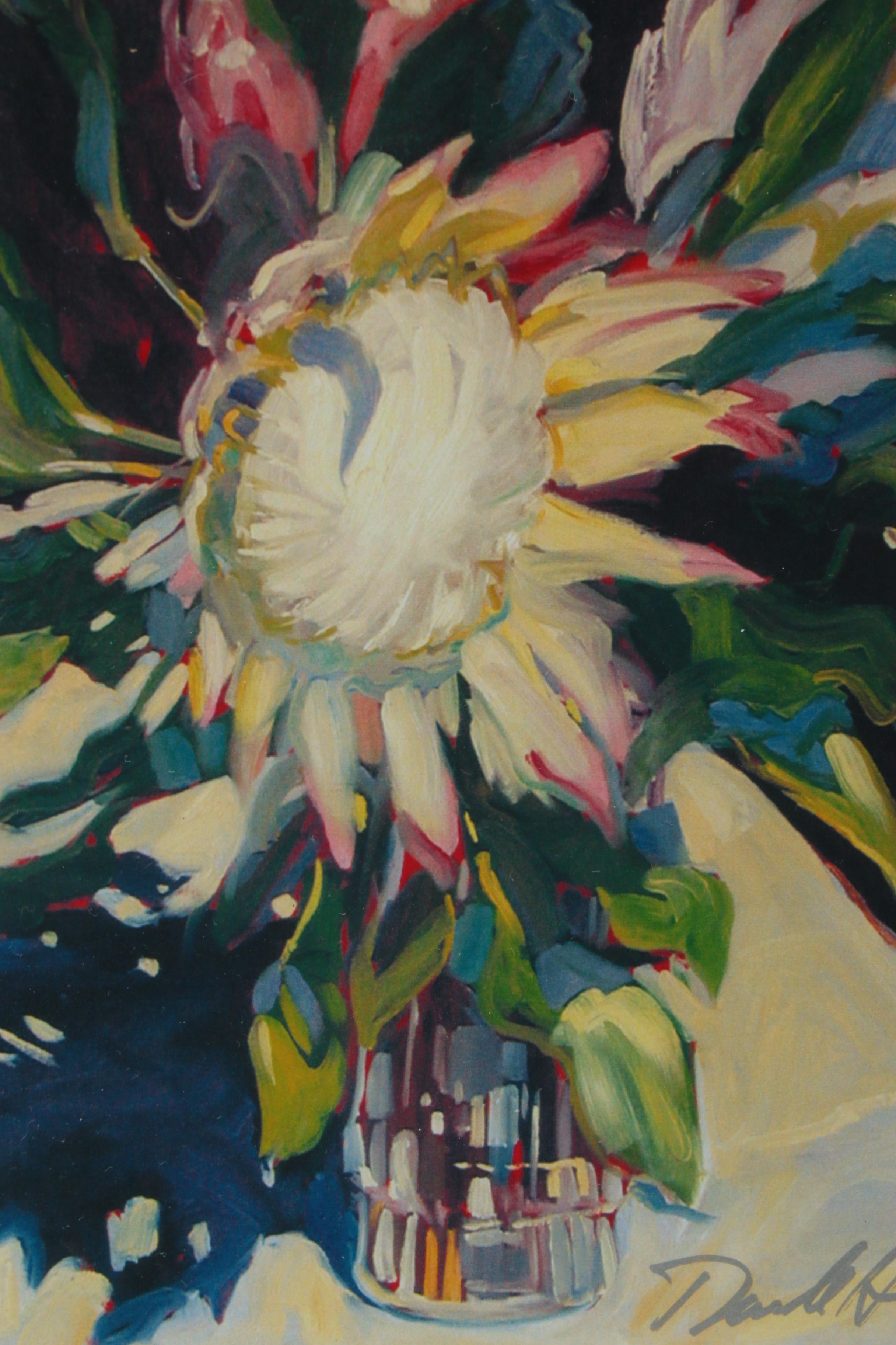 Framed Giclee on Paper of a Floral Still Life