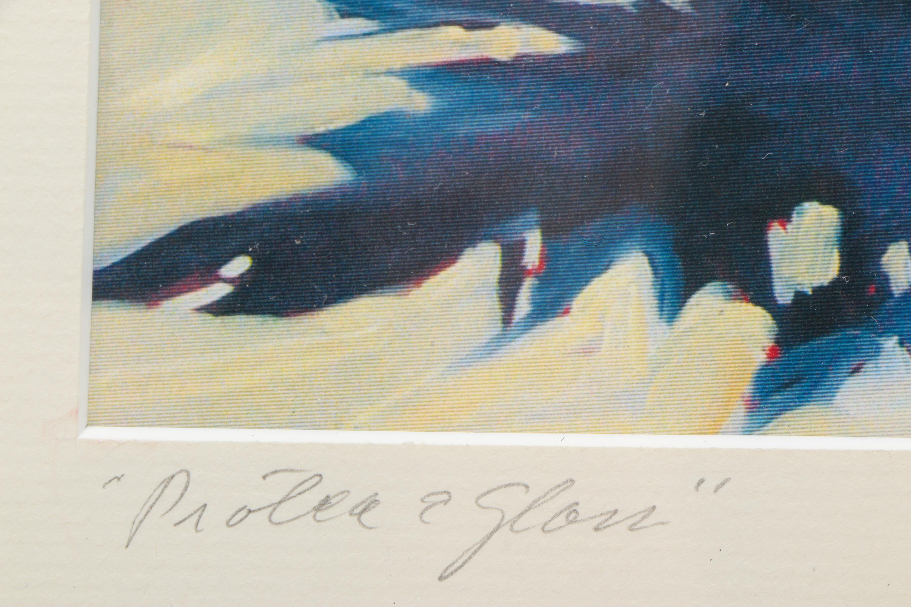 Framed Giclee on Paper of a Floral Still Life