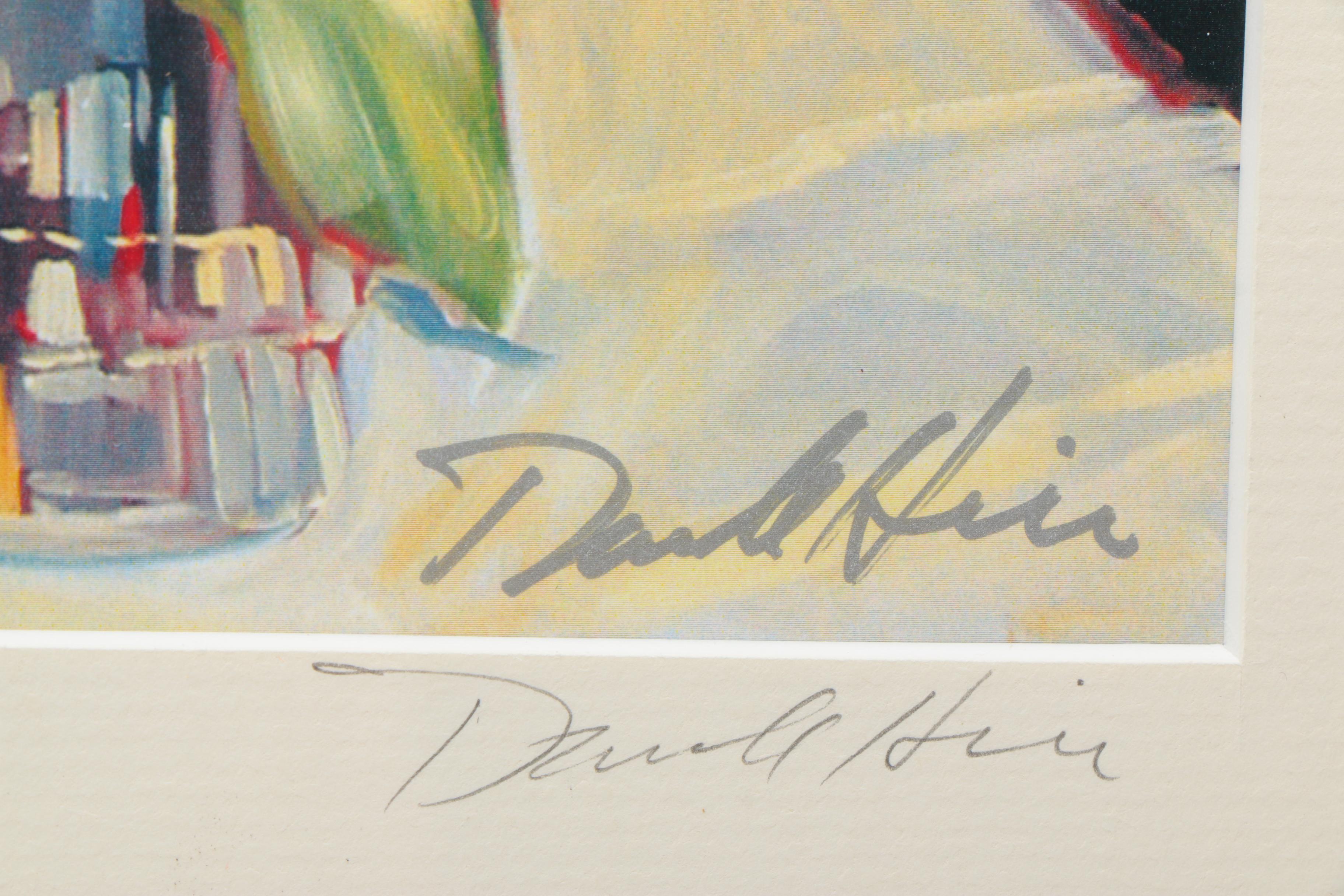 Framed Giclee on Paper of a Floral Still Life