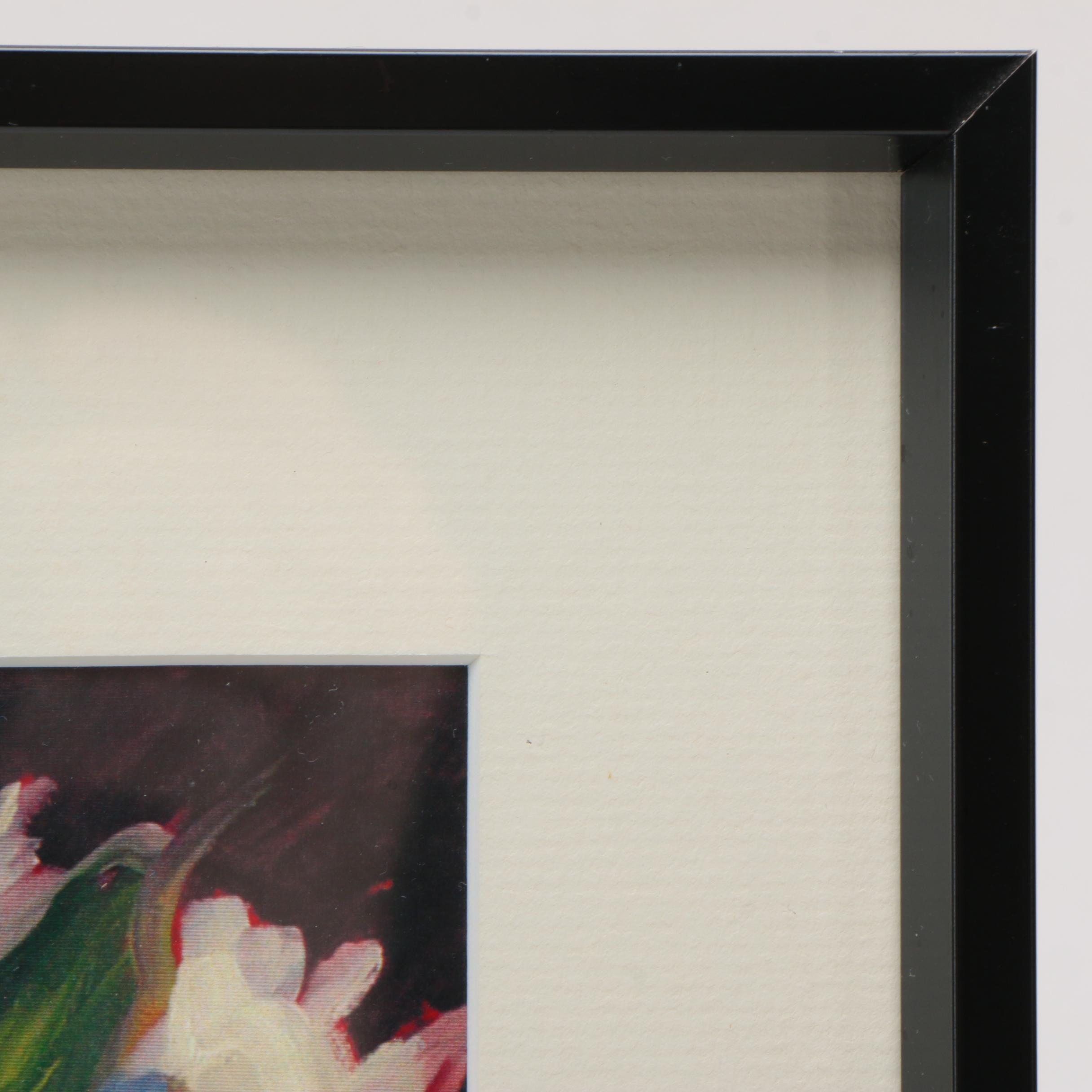 Framed Giclee on Paper of a Floral Still Life