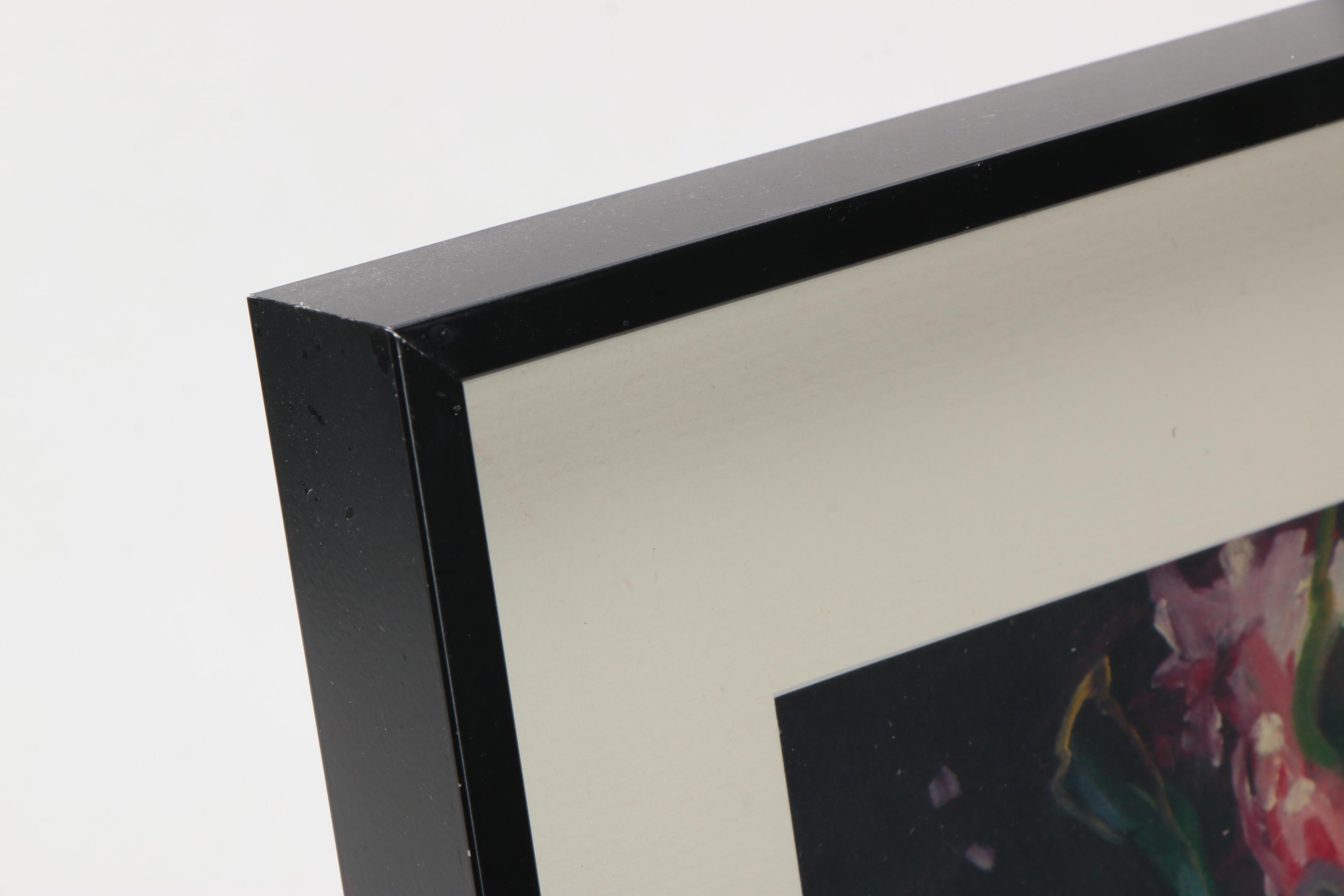 Framed Giclee on Paper of a Floral Still Life