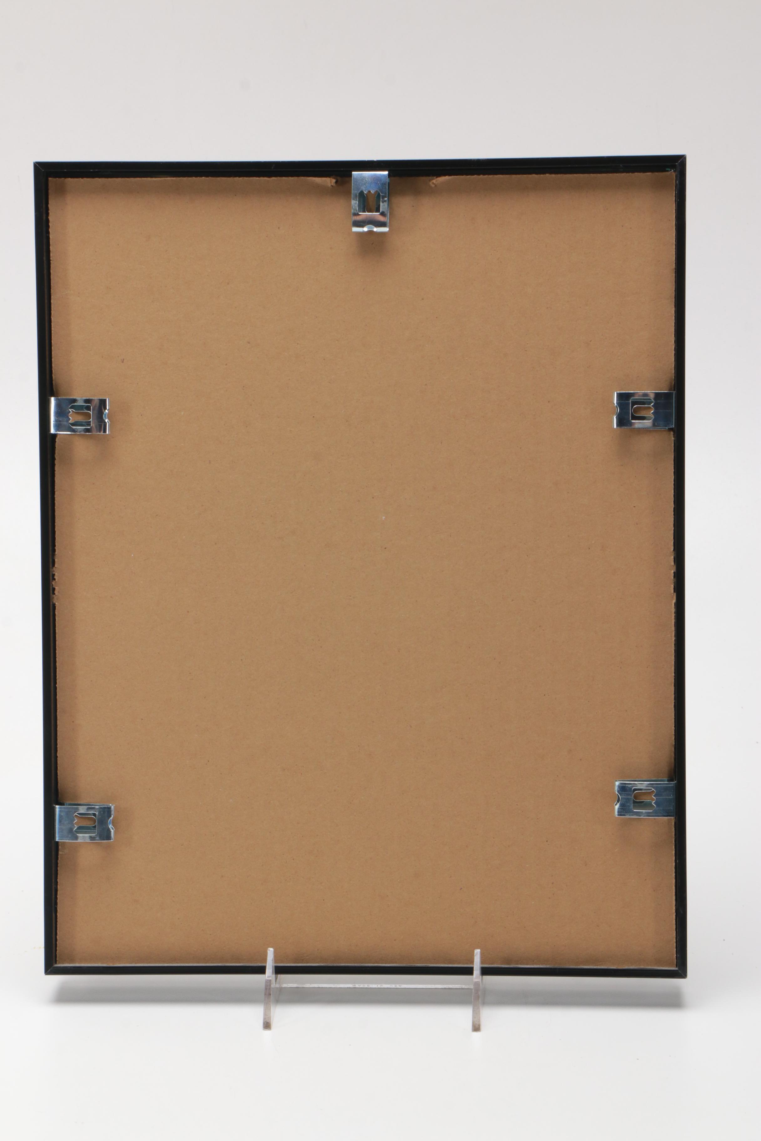 Framed Giclee on Paper of a Floral Still Life