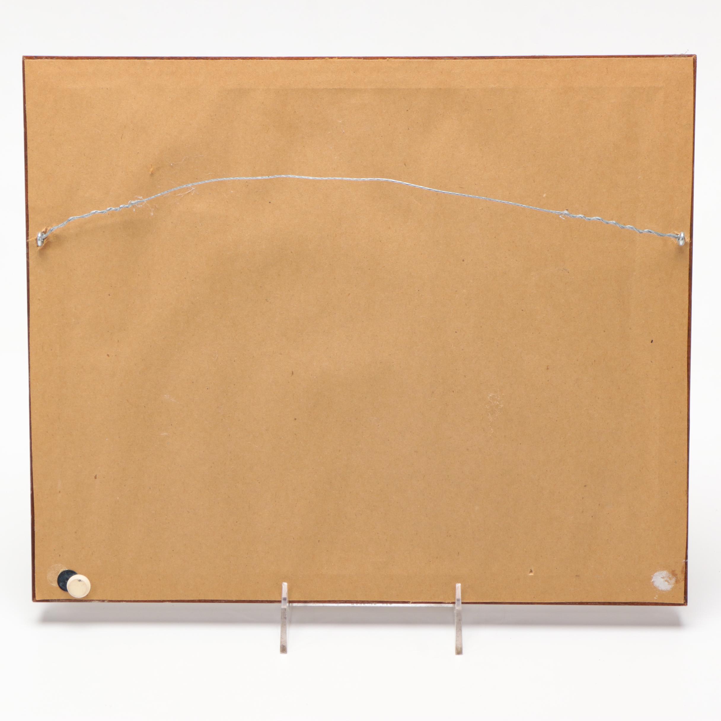 Cross-Stitch Portrait of a Cat