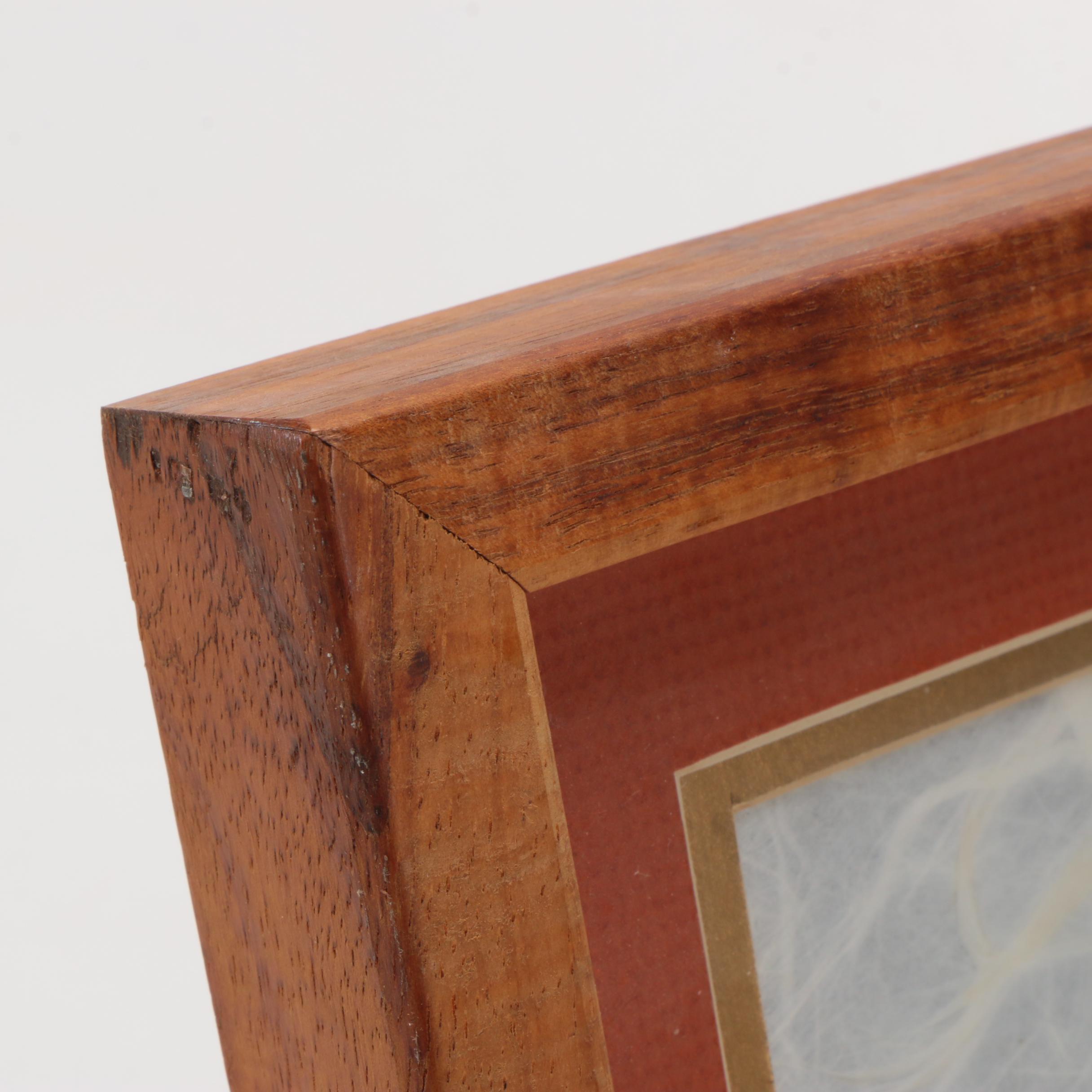 Michael Hemperly Gyotaku Fish Pressing on Paper