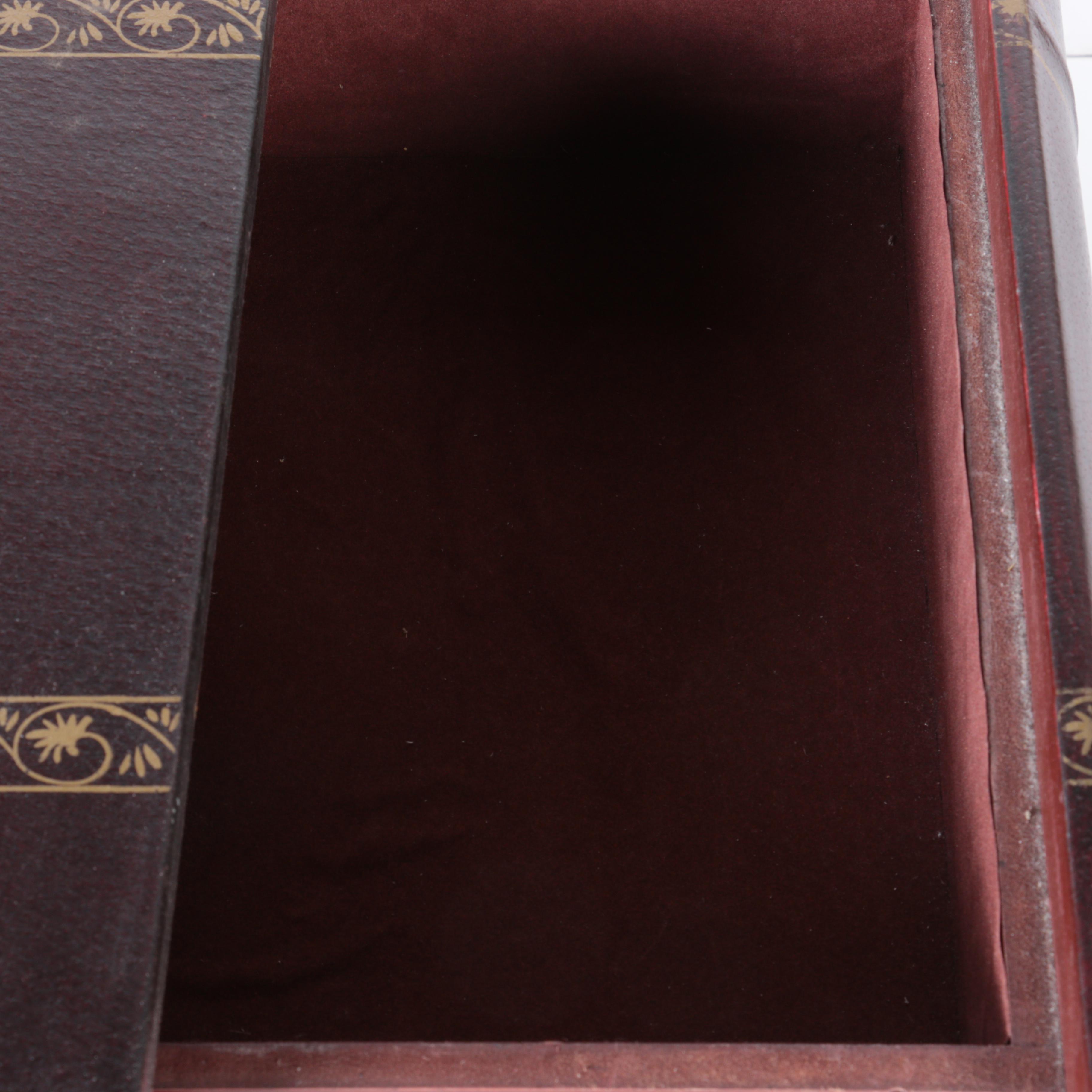 Stacked Books Four-Drawer Nightstand