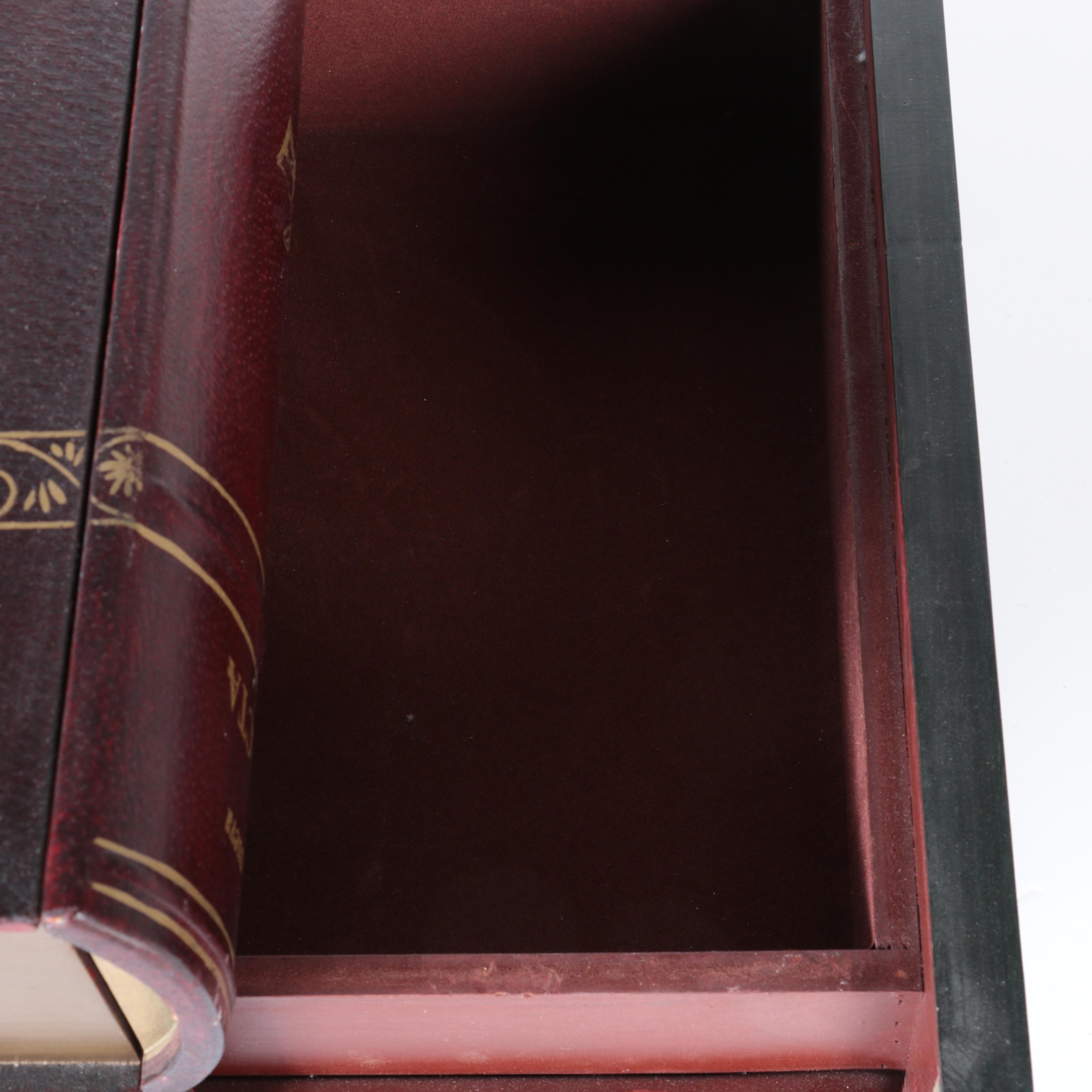 Stacked Books Four-Drawer Nightstand