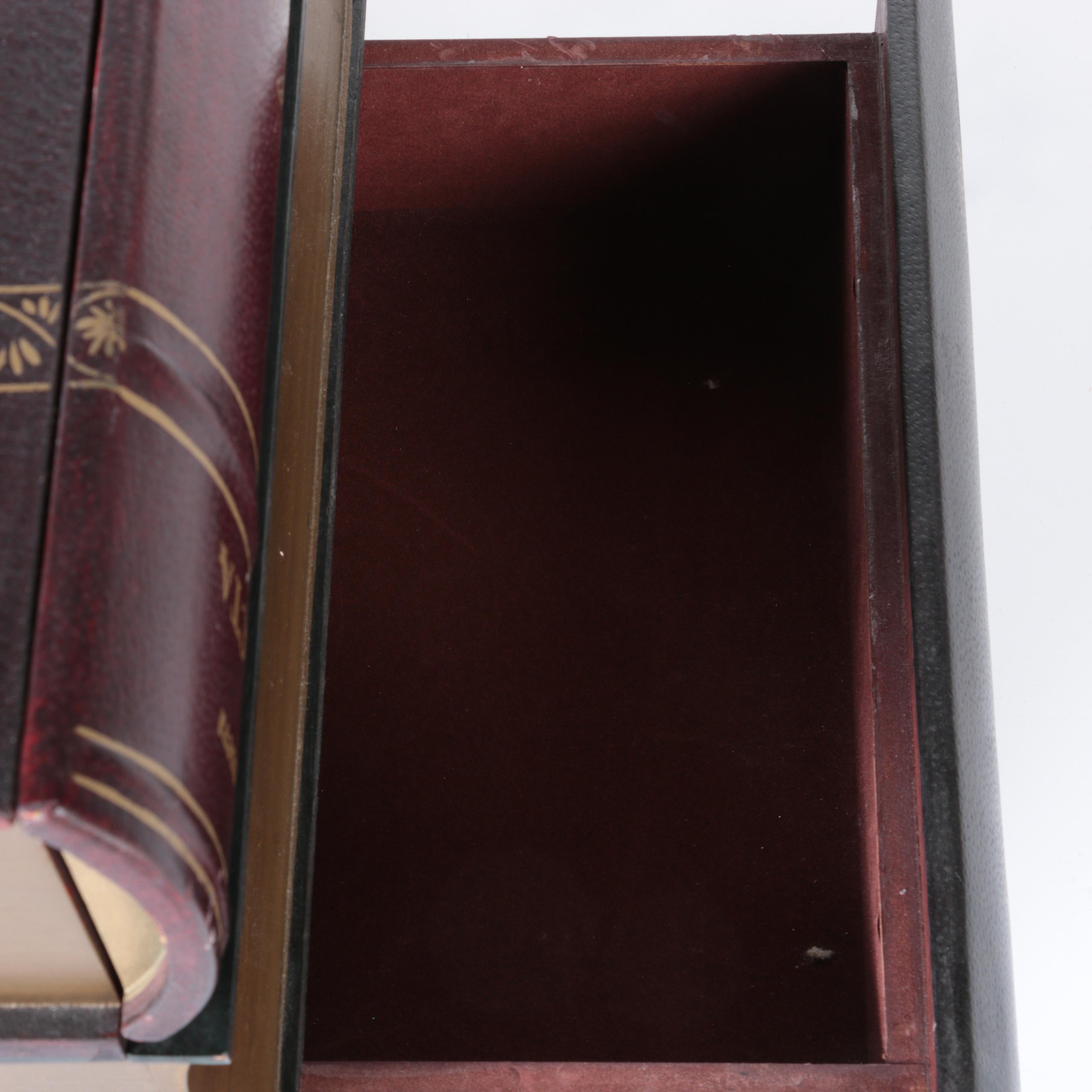 Stacked Books Four-Drawer Nightstand