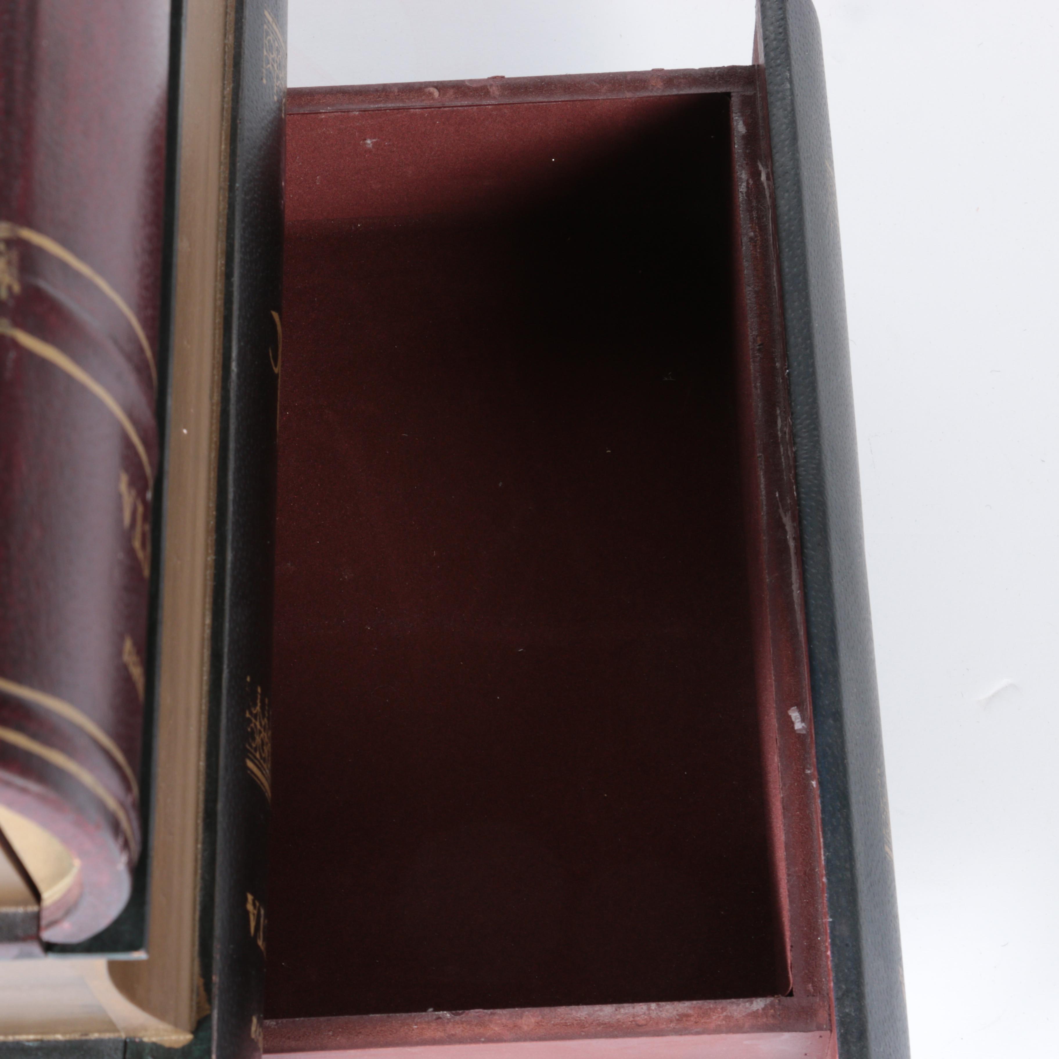 Stacked Books Four-Drawer Nightstand