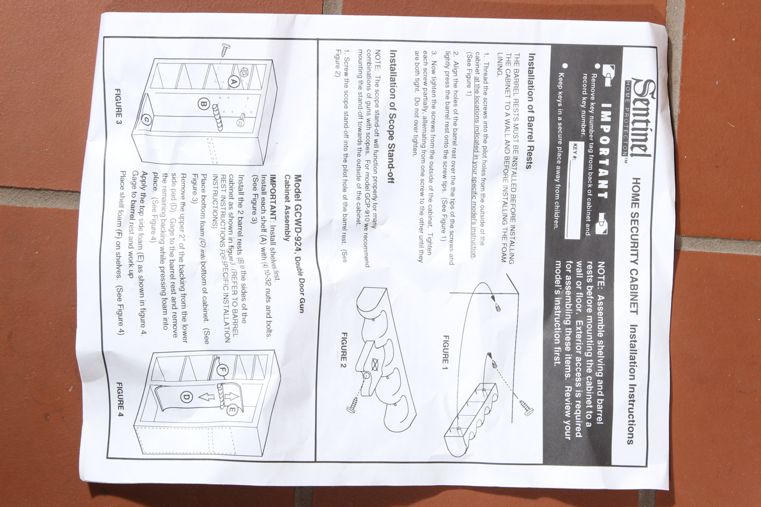 Gun Safe Cabinet by Sentinel