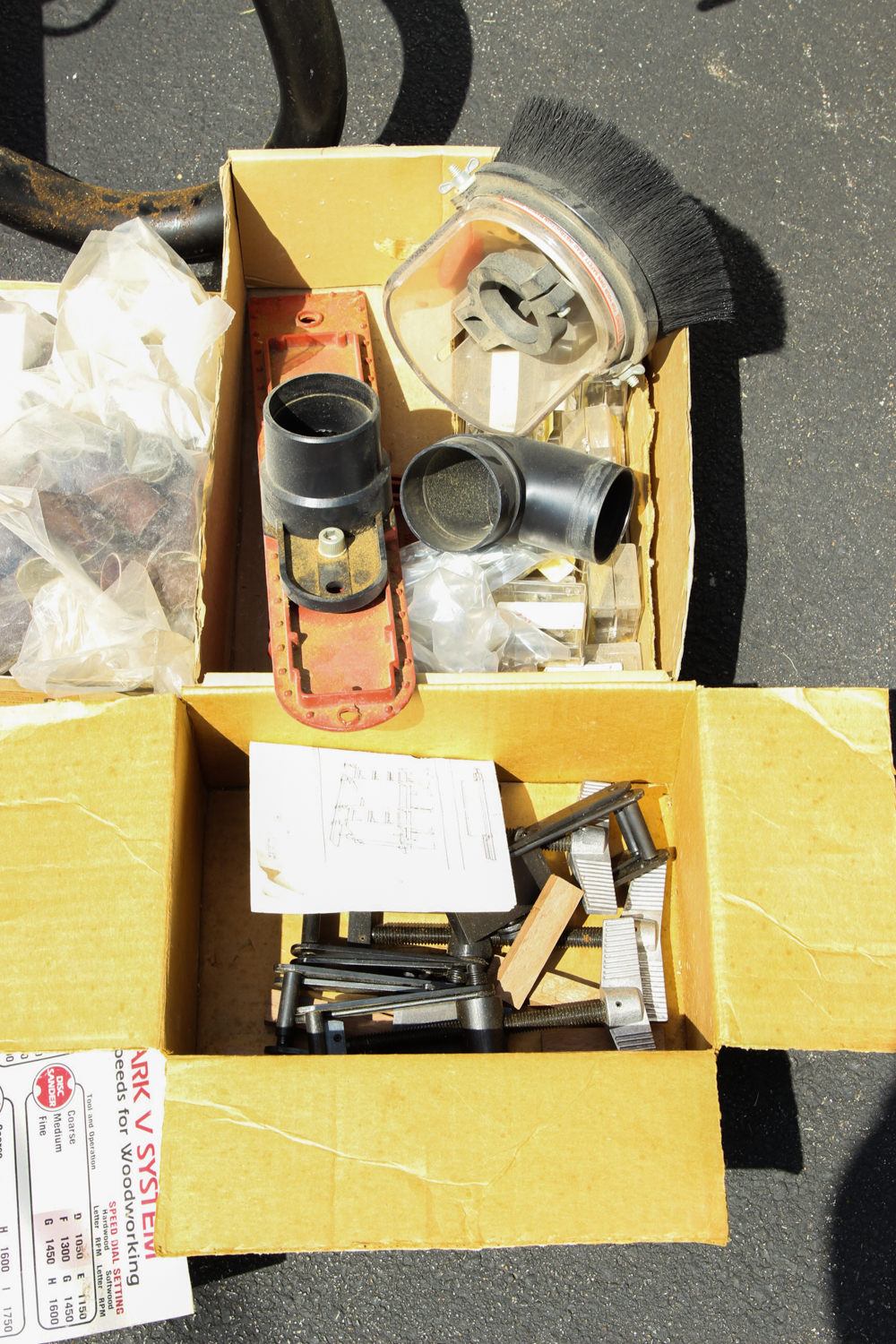 ShopSmith Woodworking Bench and Band Saw with Accessories