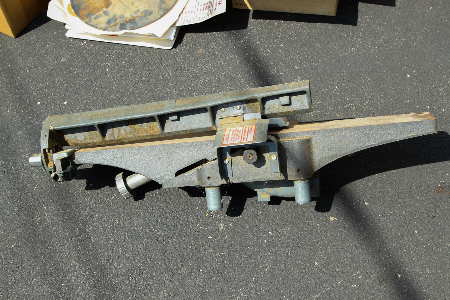 ShopSmith Woodworking Bench and Band Saw with Accessories