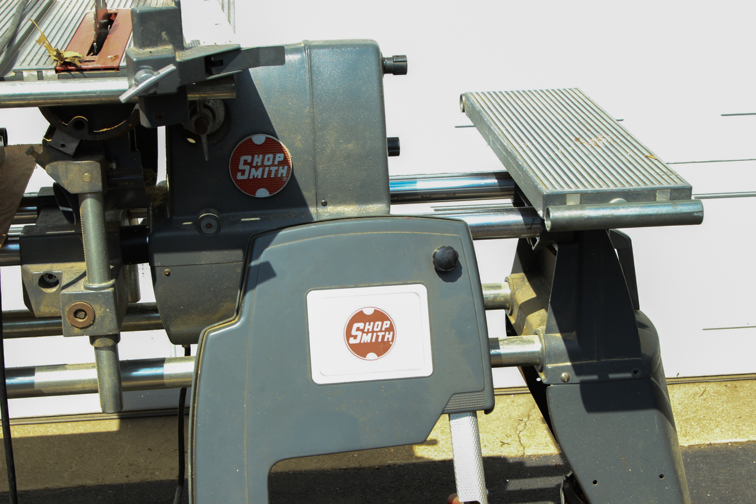 ShopSmith Woodworking Bench and Band Saw with Accessories