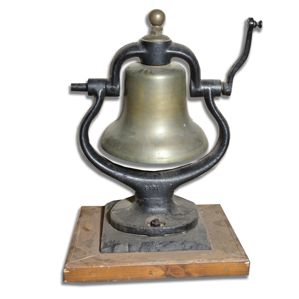 Brass and Cast Iron Locomotive Bell