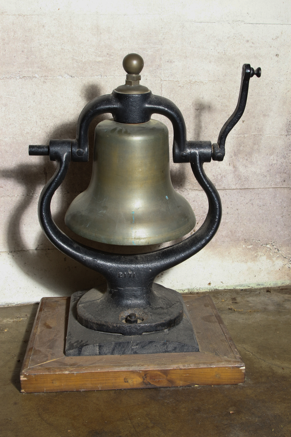 Brass and Cast Iron Locomotive Bell