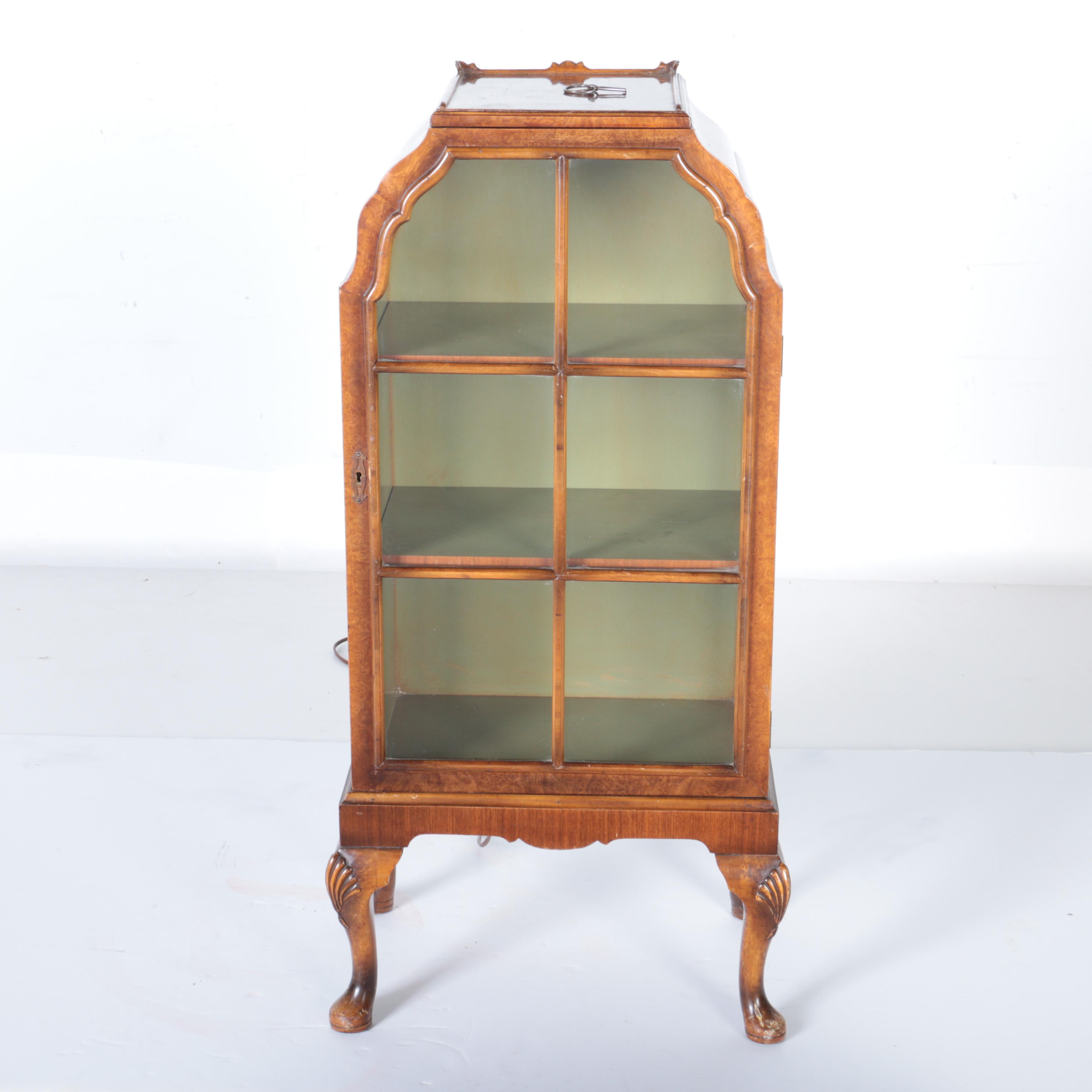 Vintage Skandia Furniture Curio Cabinet