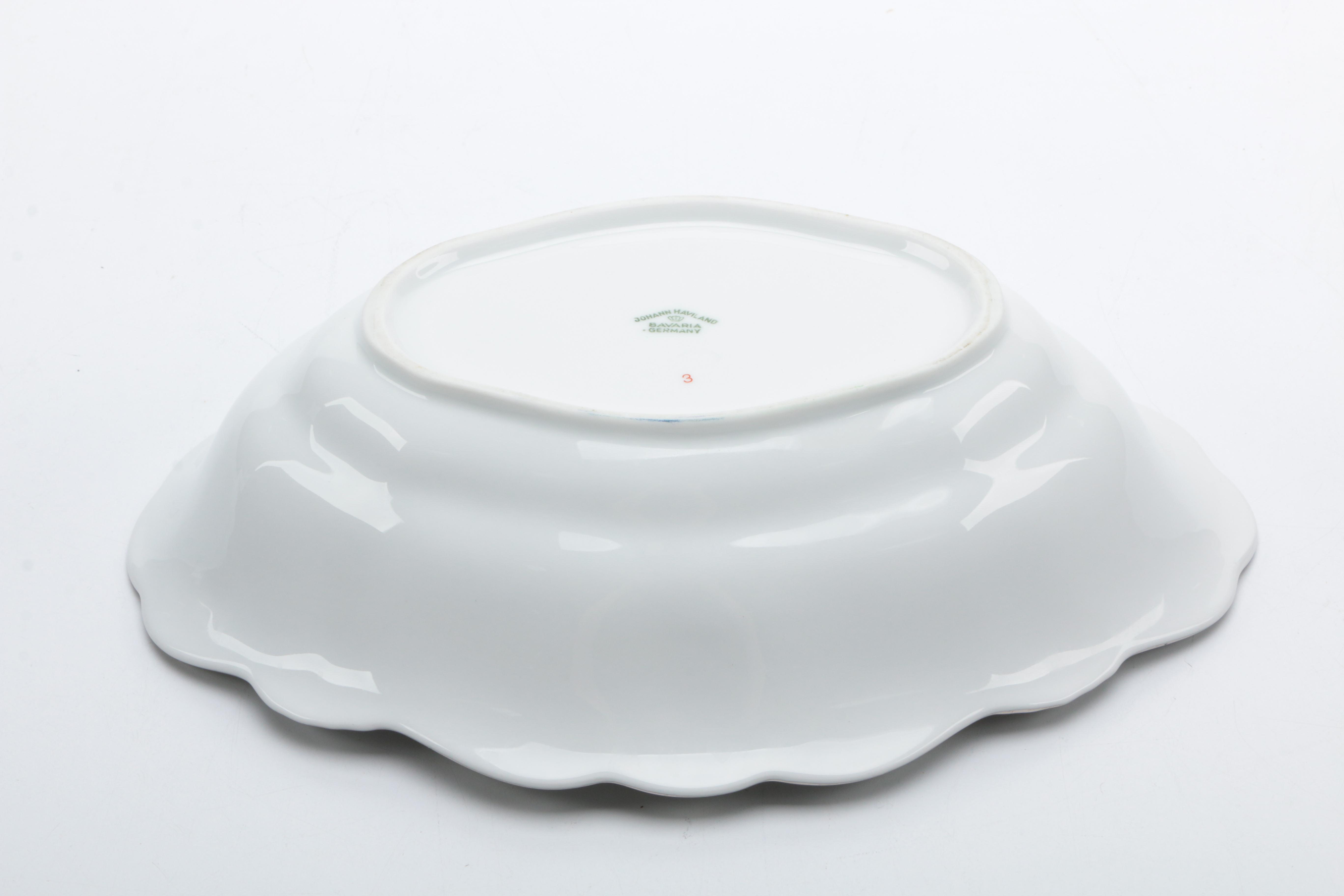 Johann Haviland German "Blue Garland" Tableware