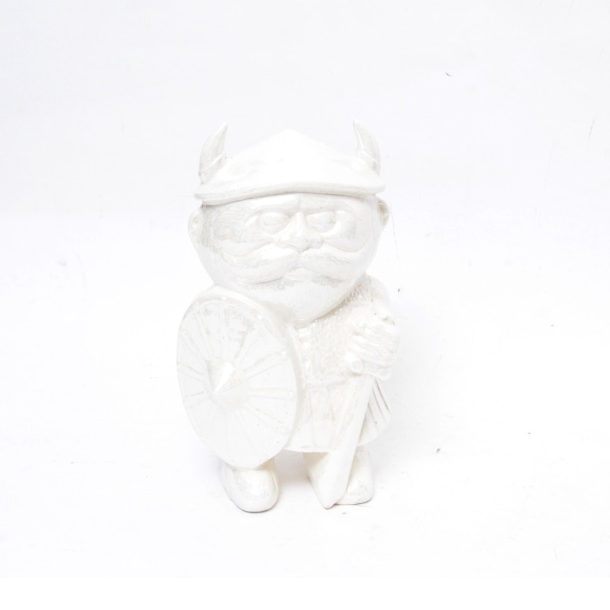 Ceramic Viking Figurine