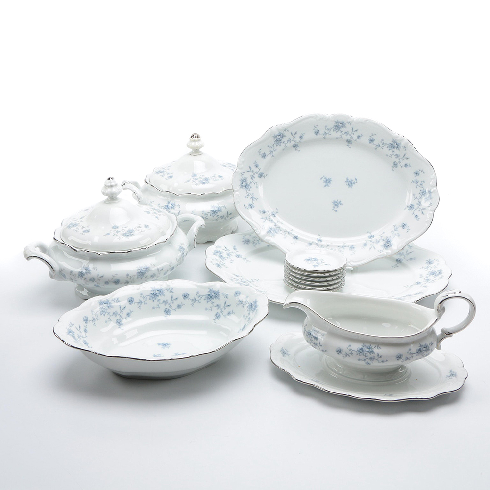 Johann Haviland German "Blue Garland" Tableware