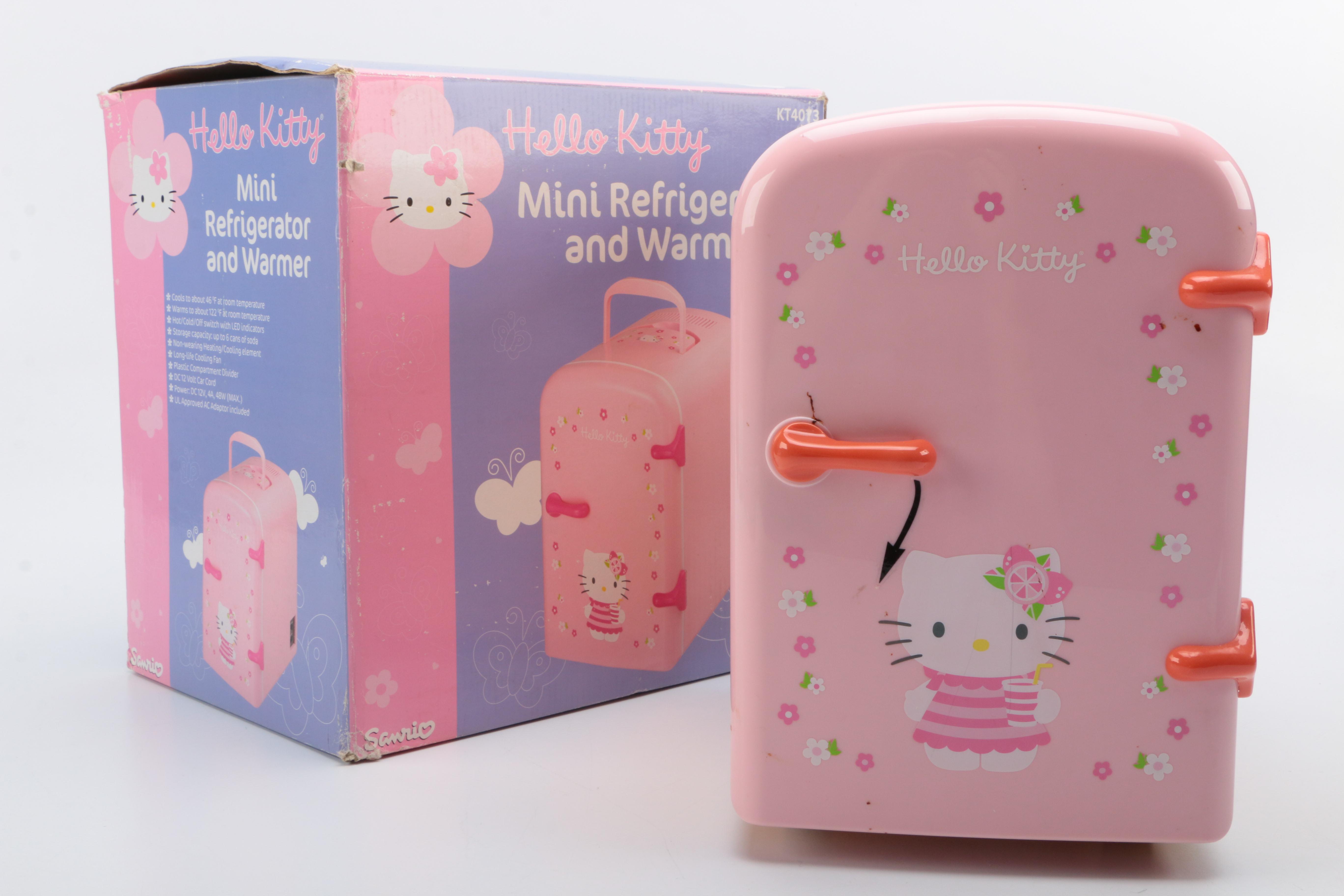 "Hello Kitty" Mini Refrigerator and Warmer