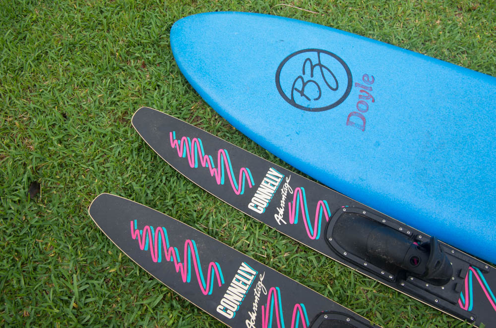 Doyle Surfboard With Connelly Water Skis