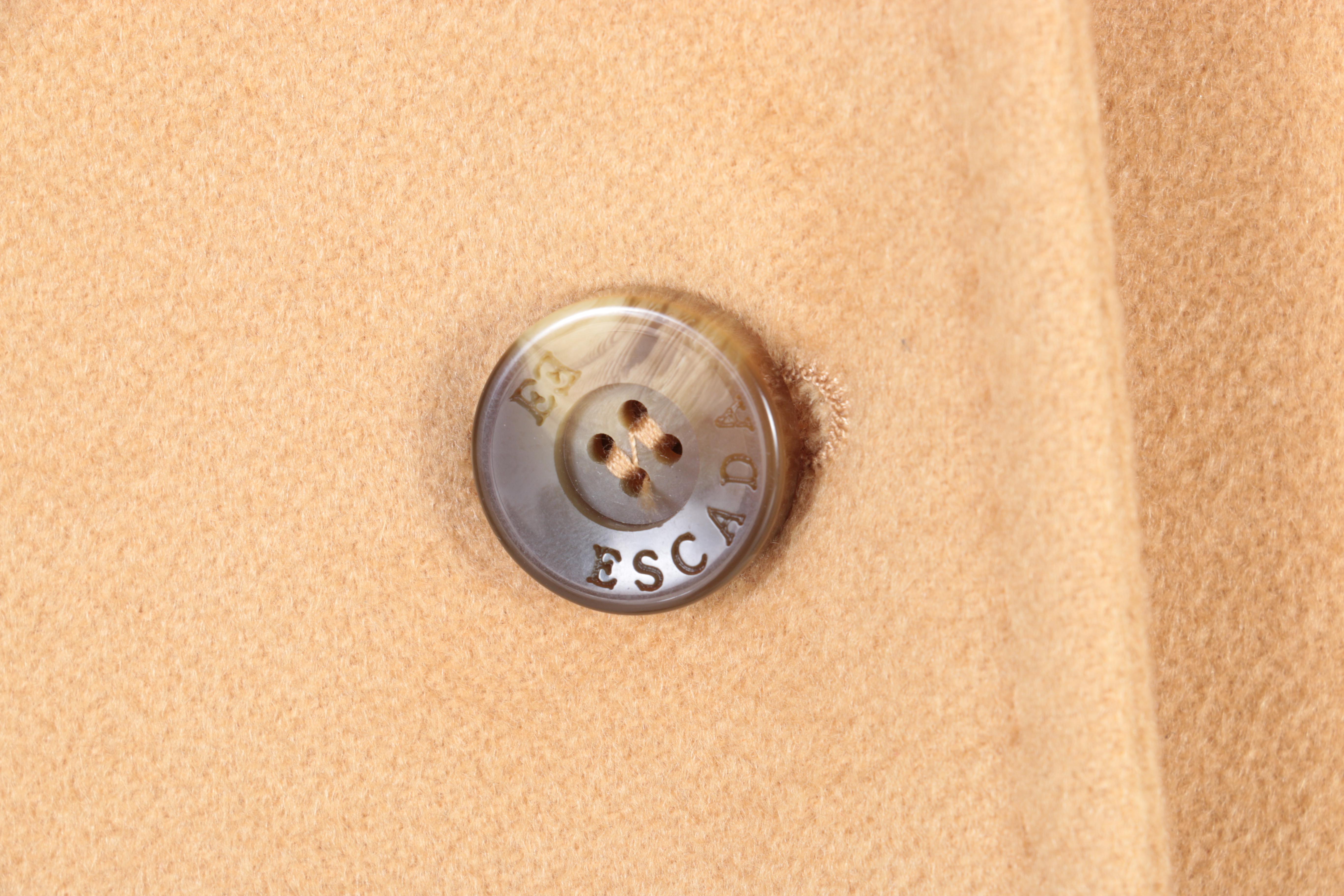 Escada Margaretha Ley Cashmere Full Length Coat