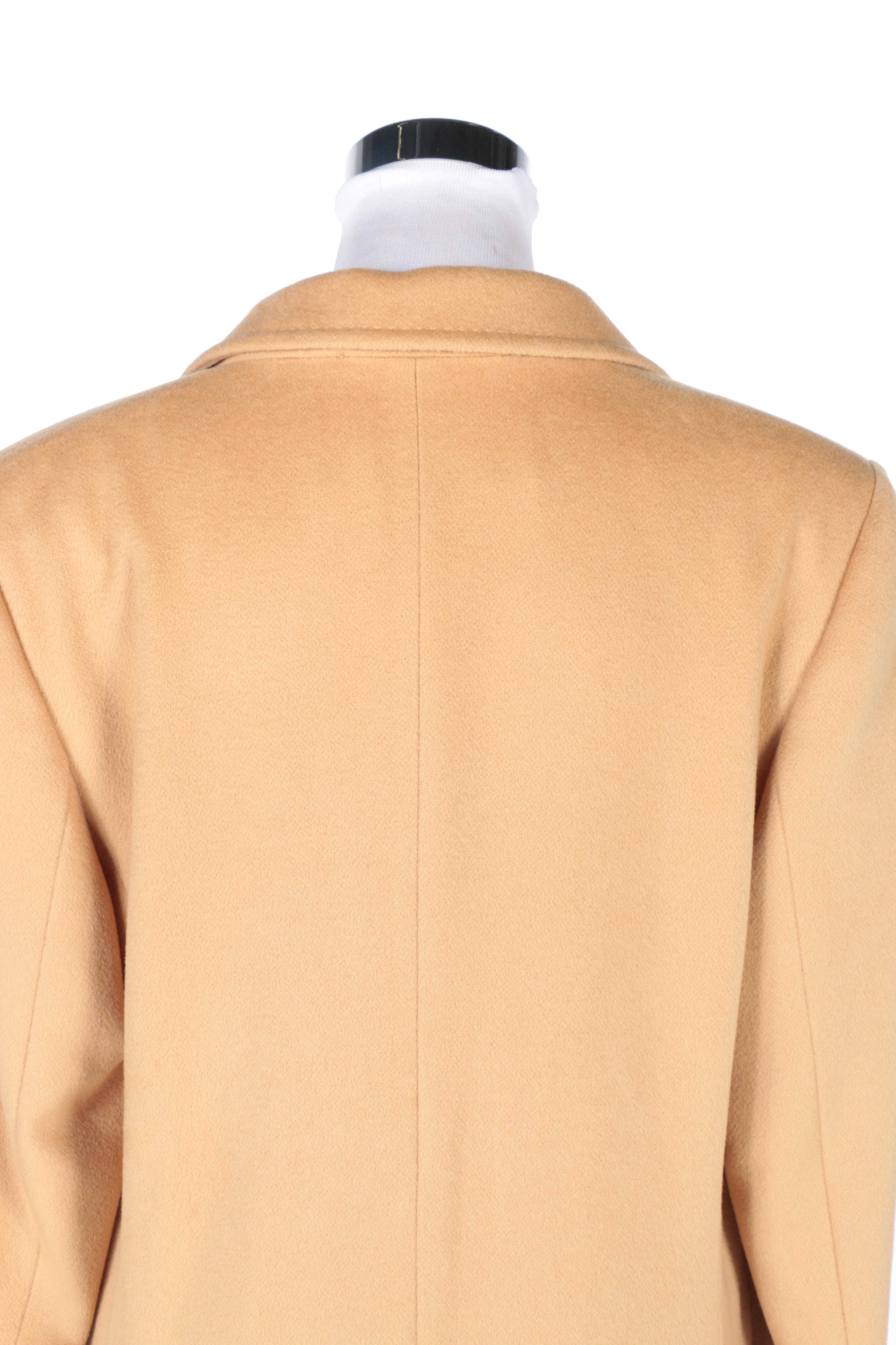 Escada Margaretha Ley Cashmere Full Length Coat