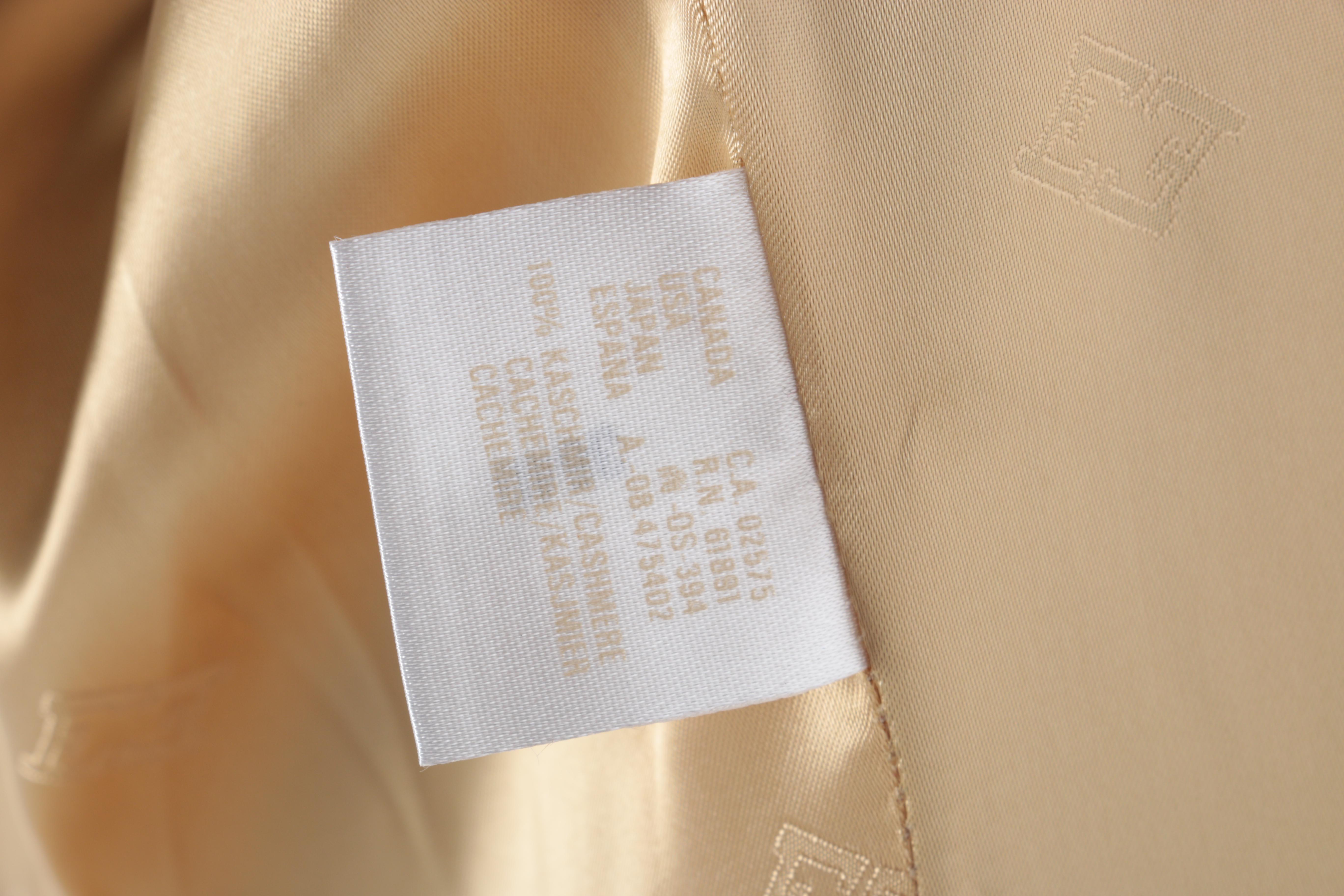 Escada Margaretha Ley Cashmere Full Length Coat