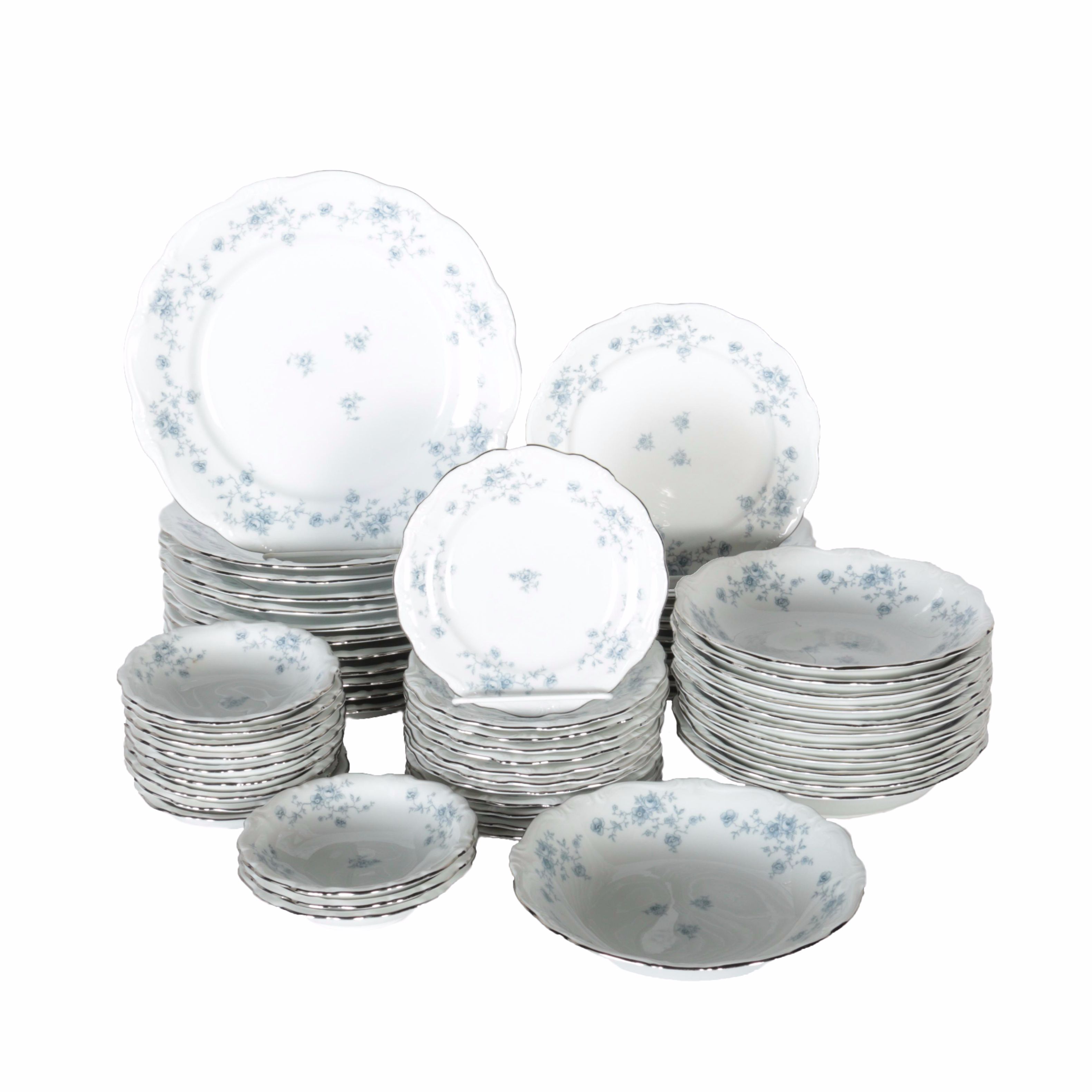 Johann Haviland German "Blue Garland" Tableware