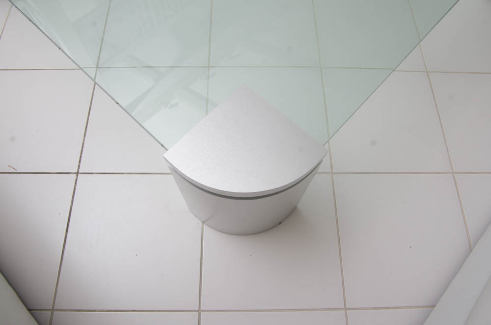 Modern Style Glass Top Coffee Table