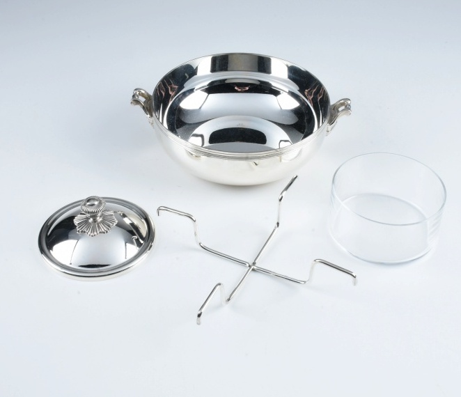Christofle Silver Plate Caviar Set