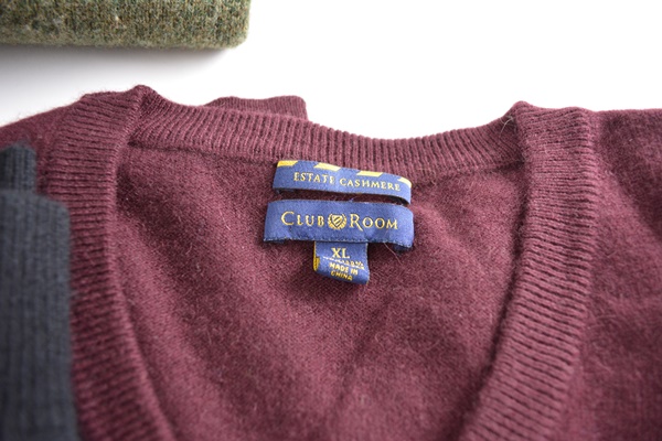 Men's Cashmere and Wool Sweater Collection