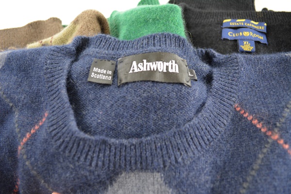Men's Cashmere and Wool Sweater Collection